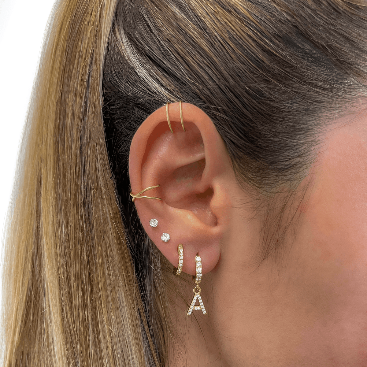 Letter and Initial Earrings