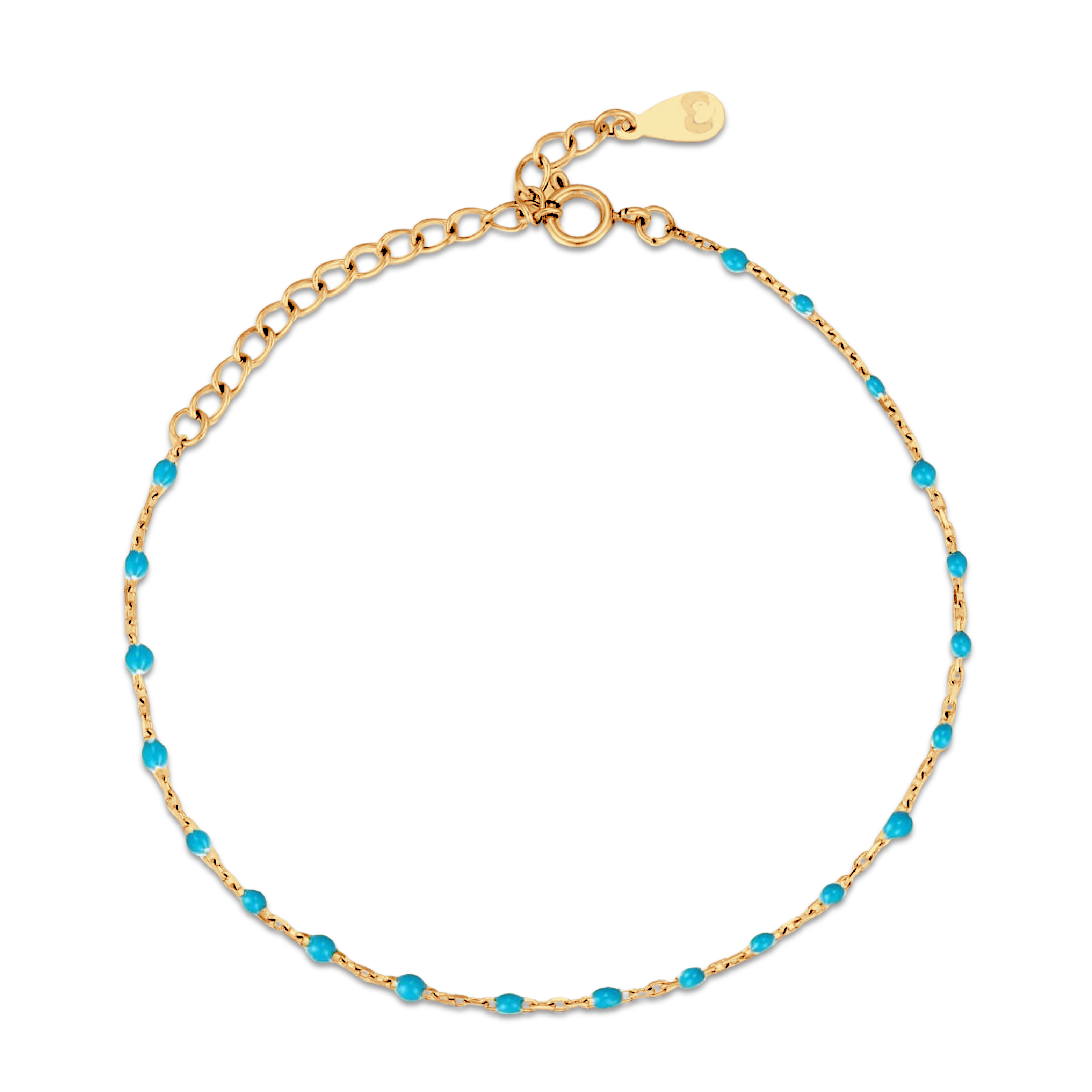 Ultramarine Blue Anklet - SophiaJewels
