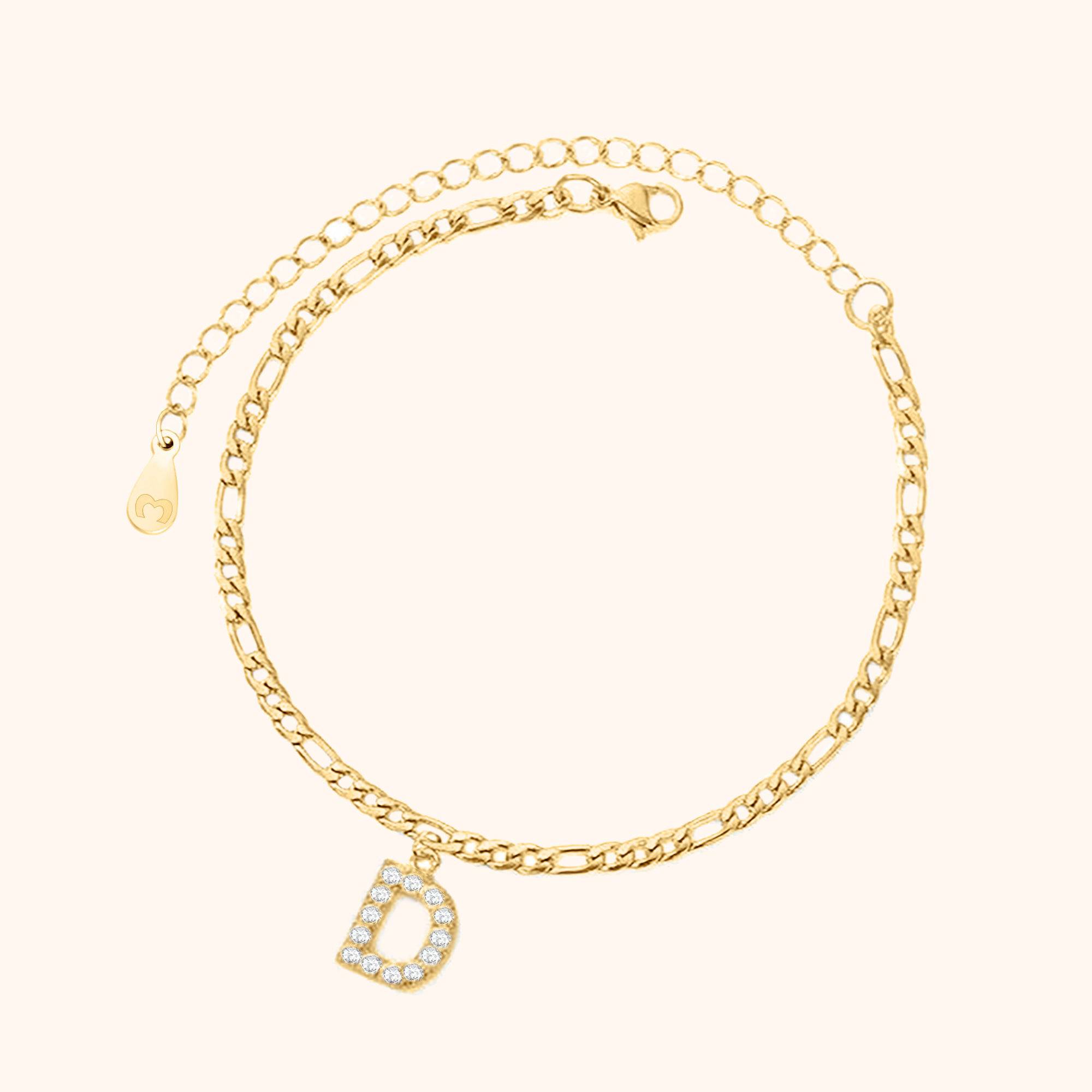 Initials Anklet - SophiaJewels