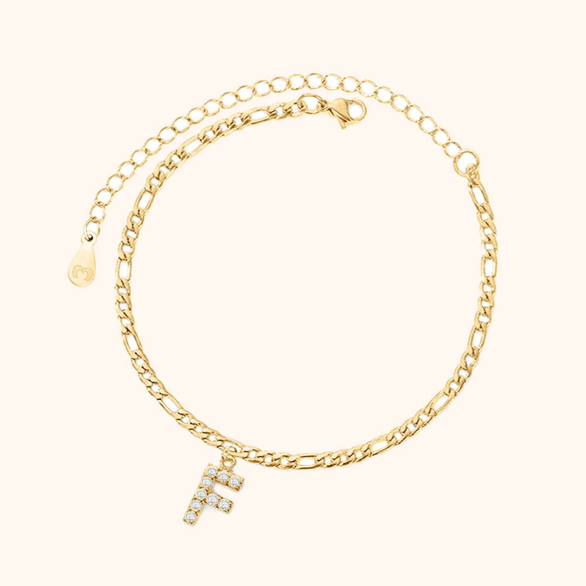 Initials Anklet - SophiaJewels
