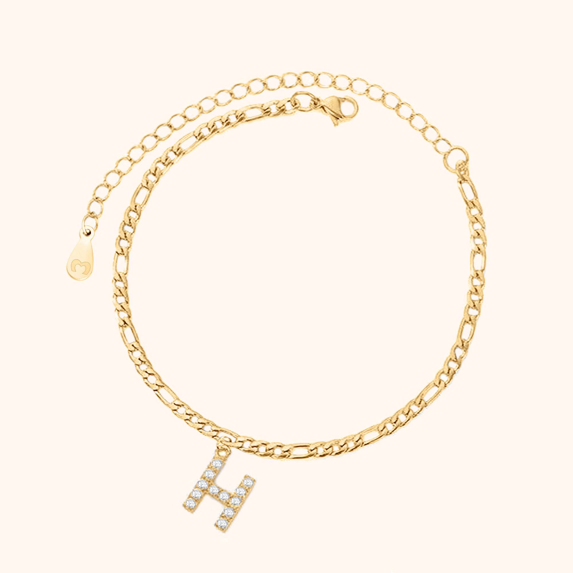 Initials Anklet - SophiaJewels
