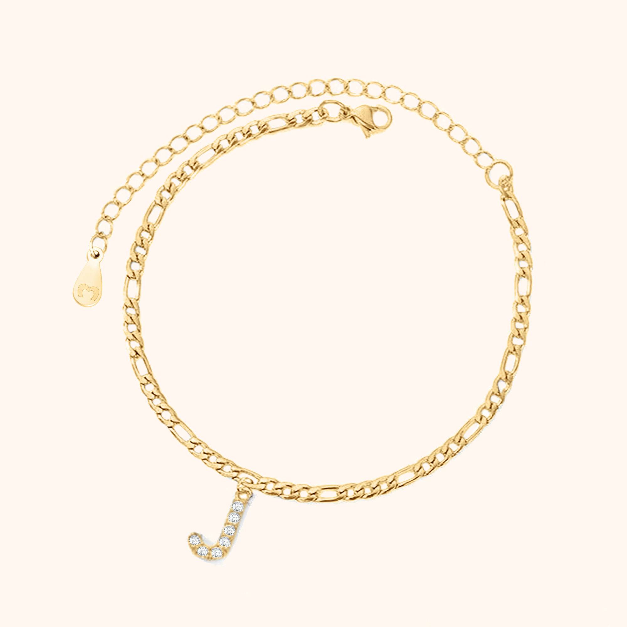 Initials Anklet - SophiaJewels