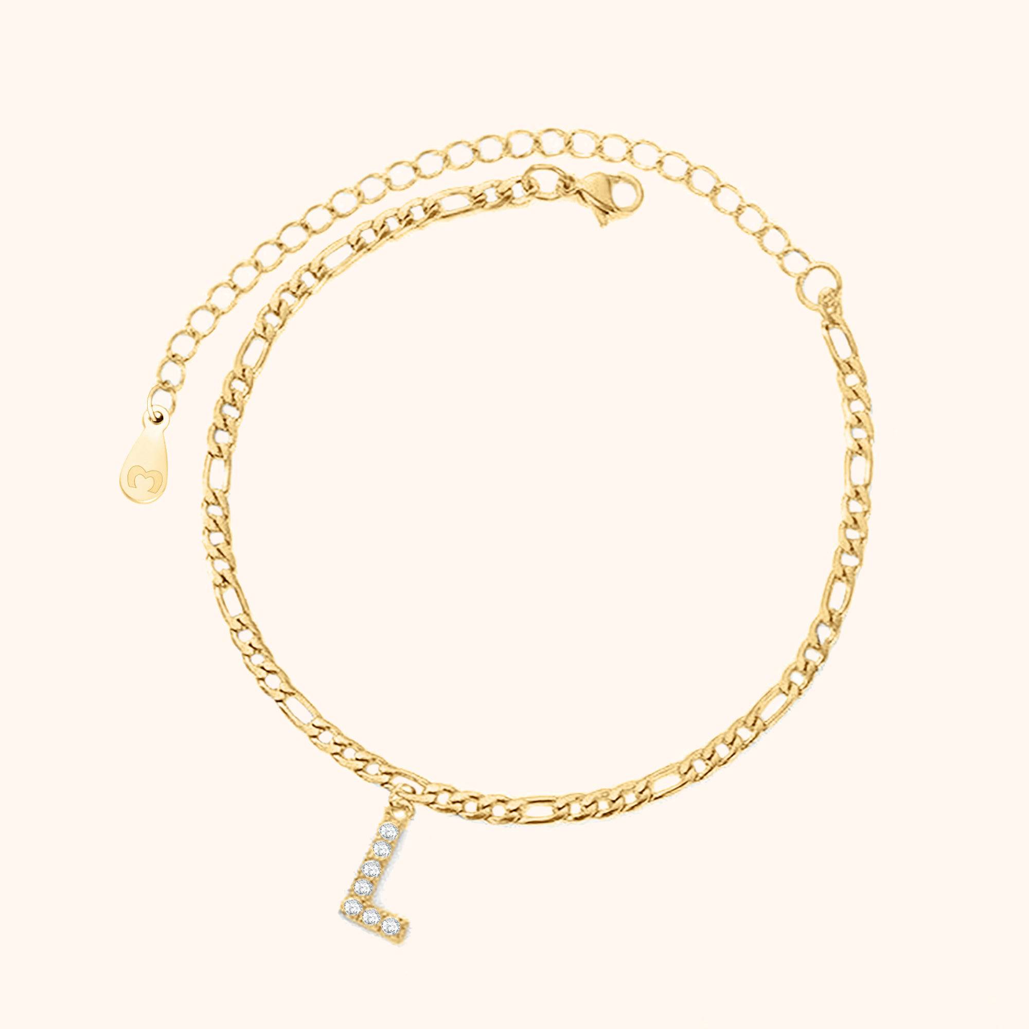 Initials Anklet - SophiaJewels