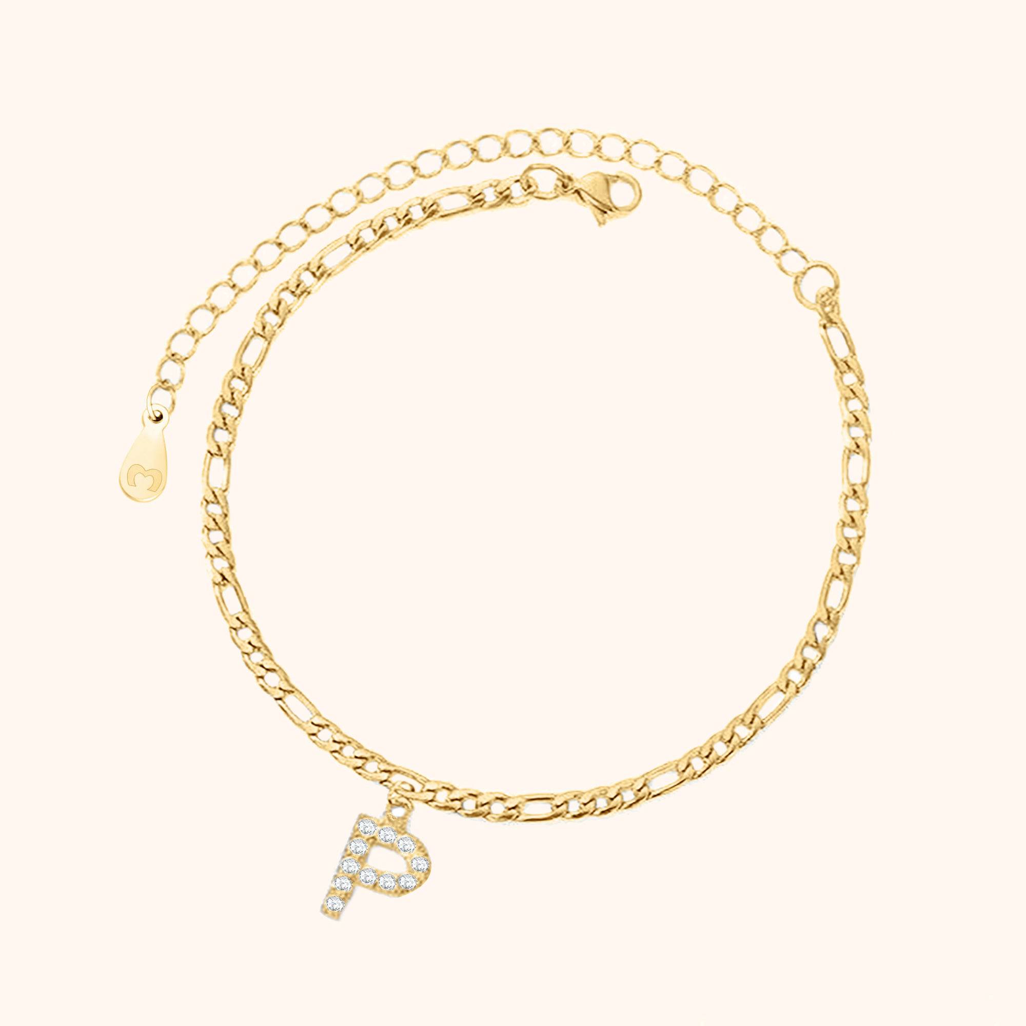 Initials Anklet - SophiaJewels