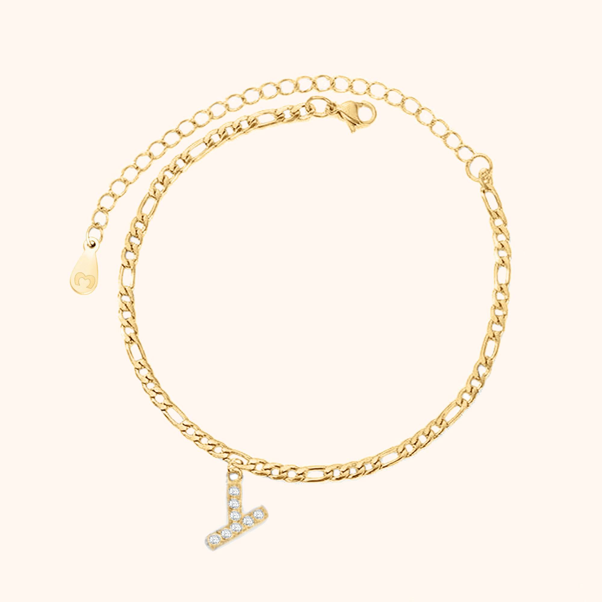 Initials Anklet - SophiaJewels