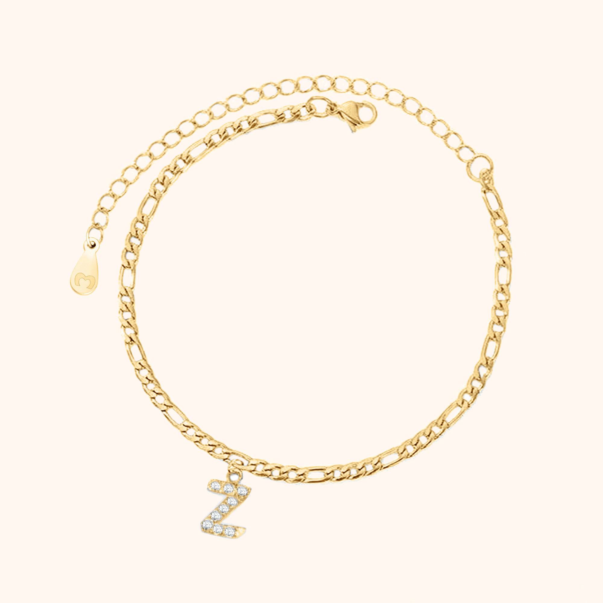 Initials Anklet - SophiaJewels