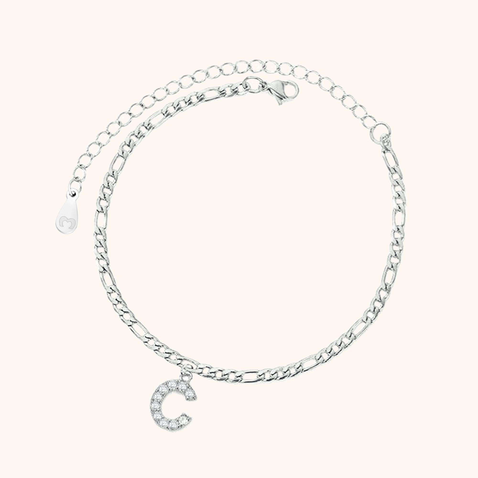 Initials Anklet - SophiaJewels