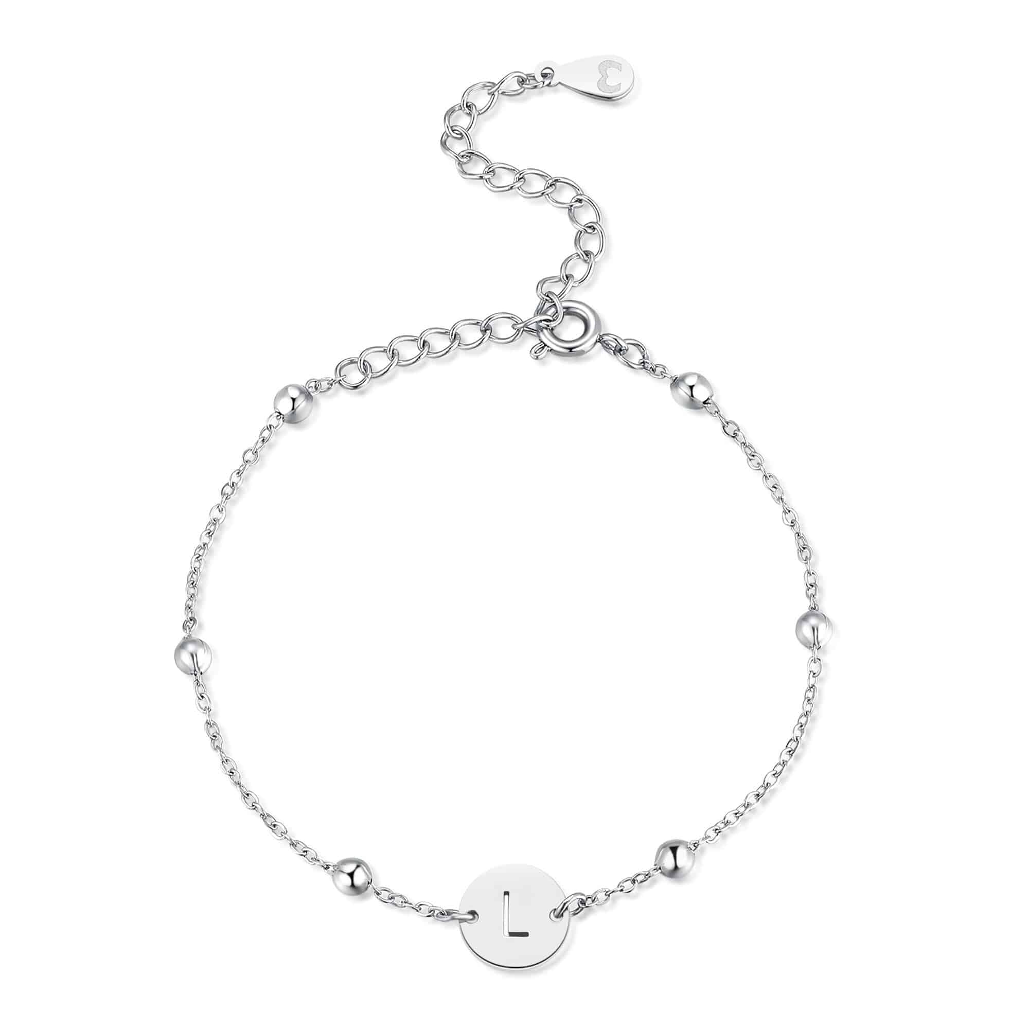 "Initial Circle" Bracelet - SophiaJewels