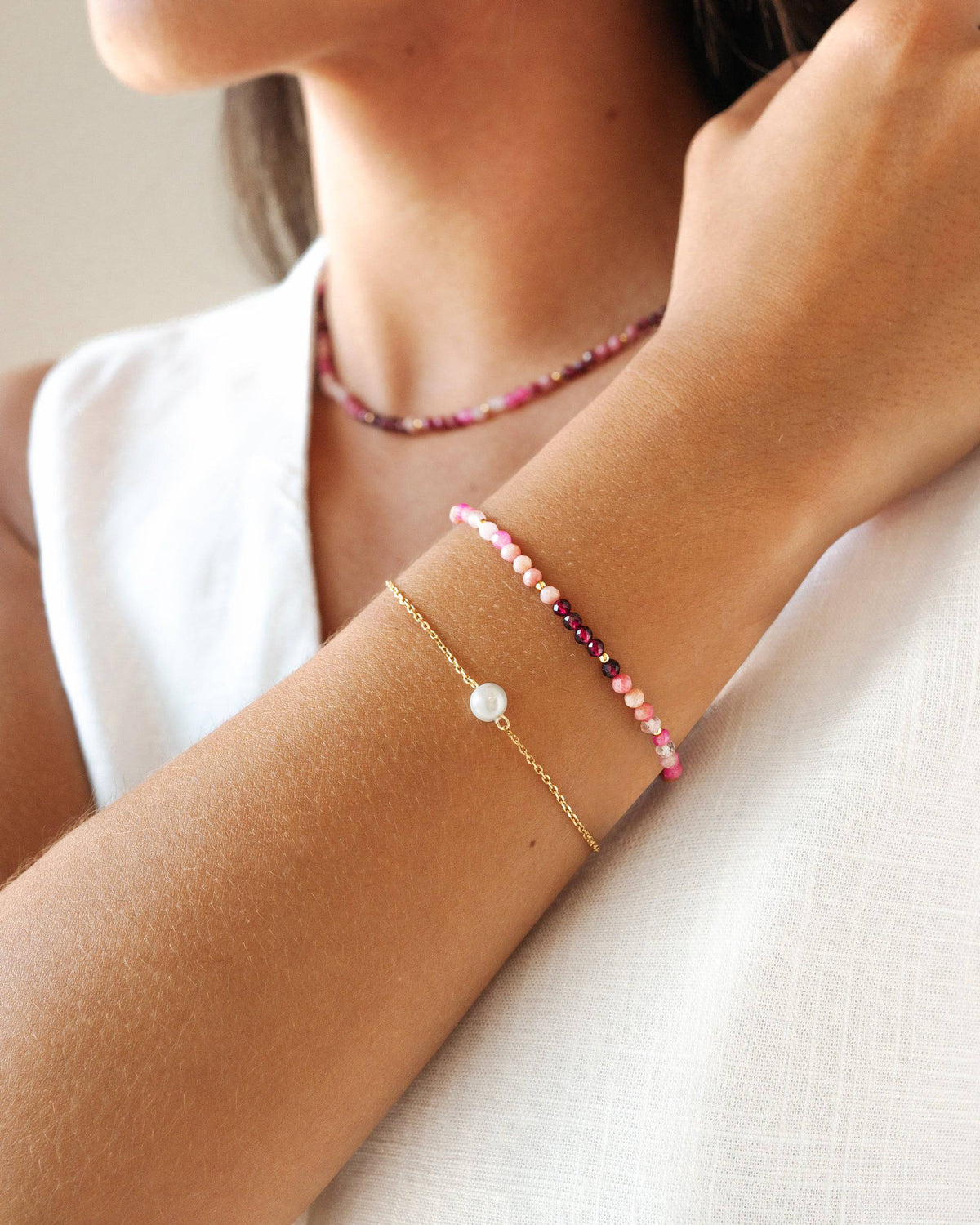 Purple Crystal Bracelet