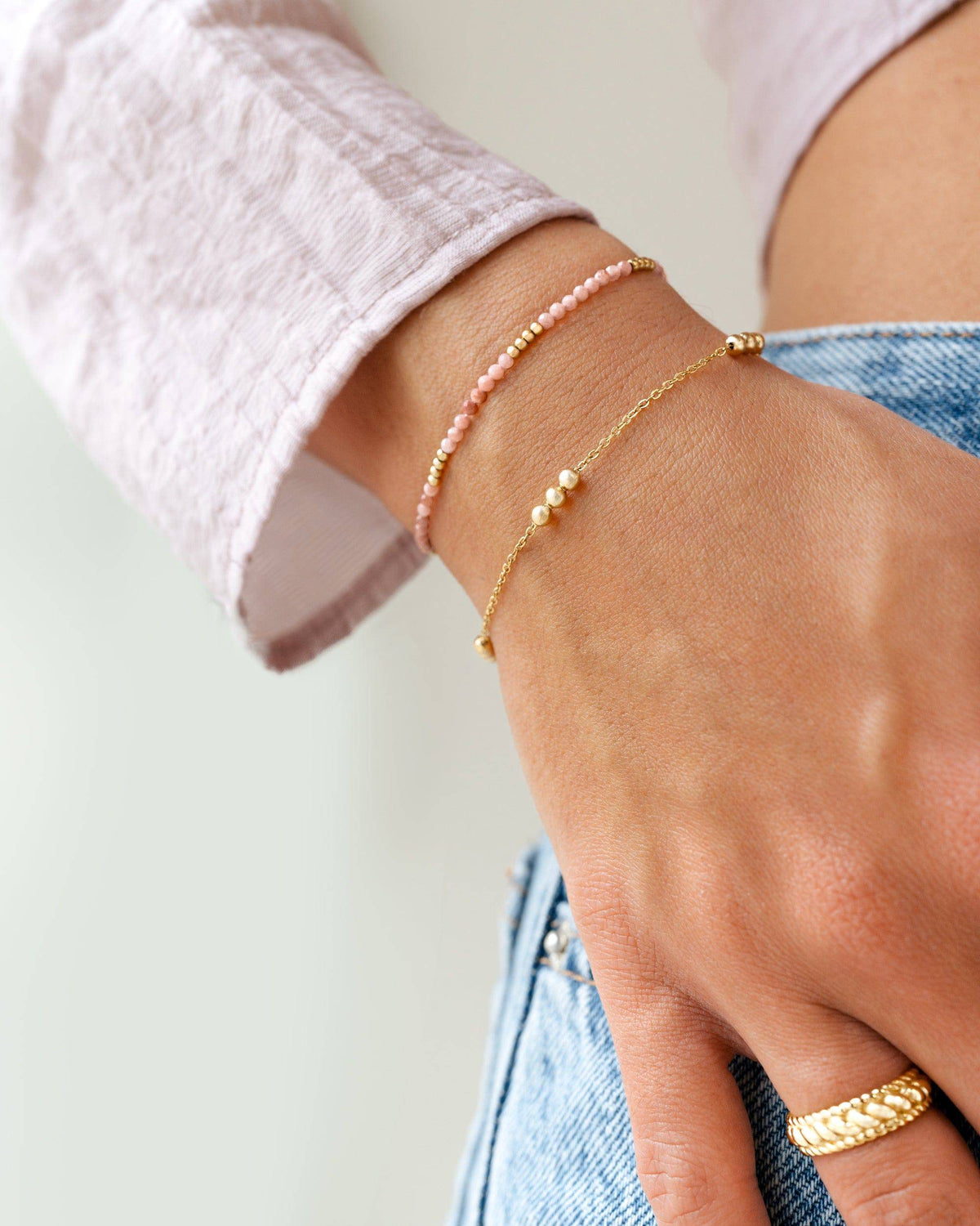 Pastel Pink Bracelet