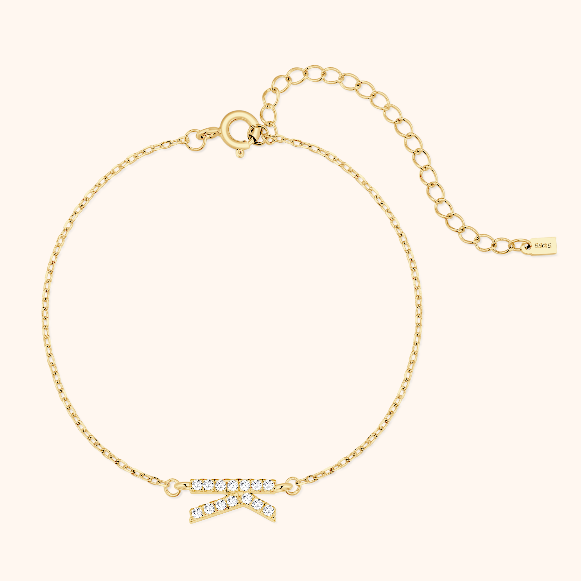 Alpha Letter Glitter Bracelet - SophiaJewels