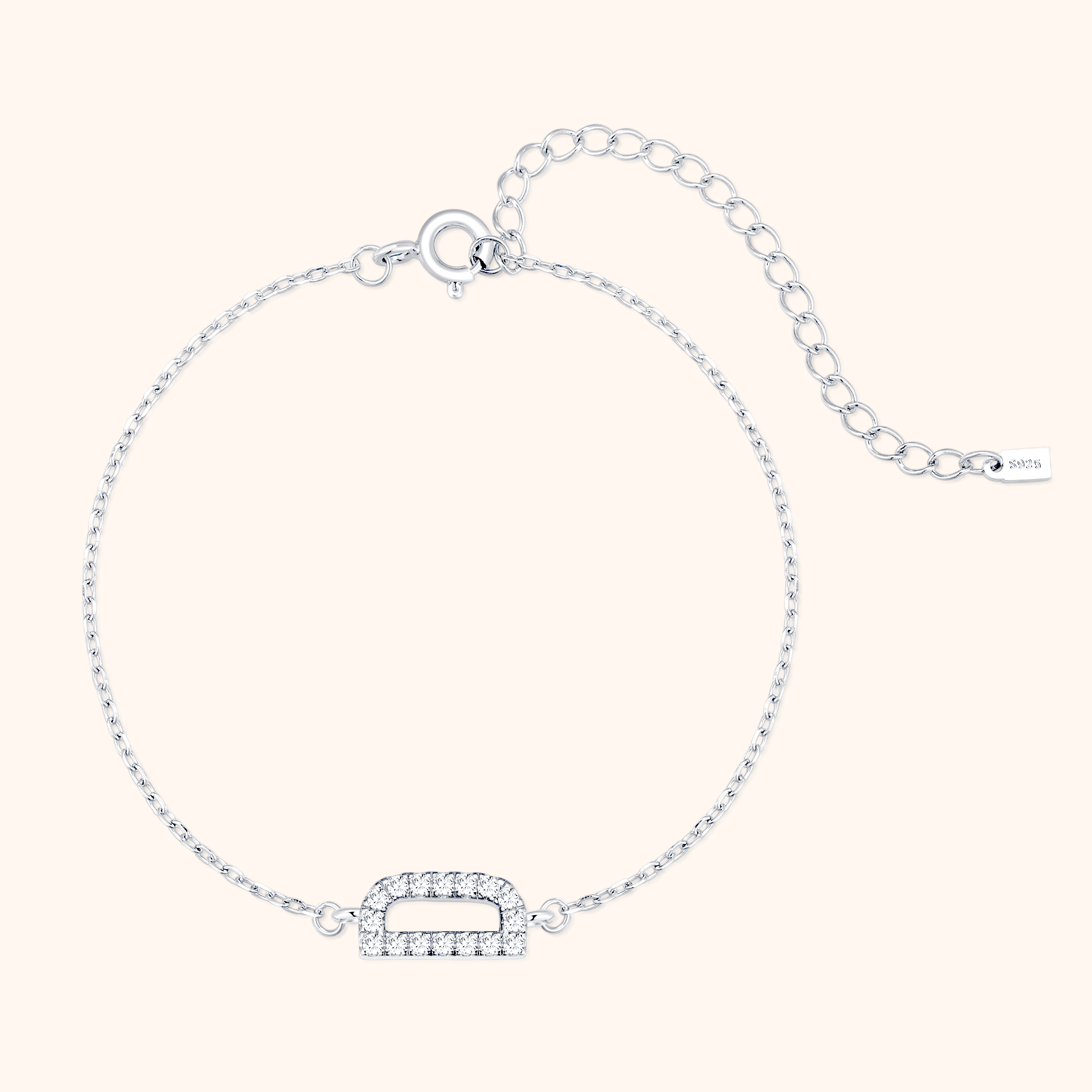 Alpha Letter Glitter Bracelet - SophiaJewels