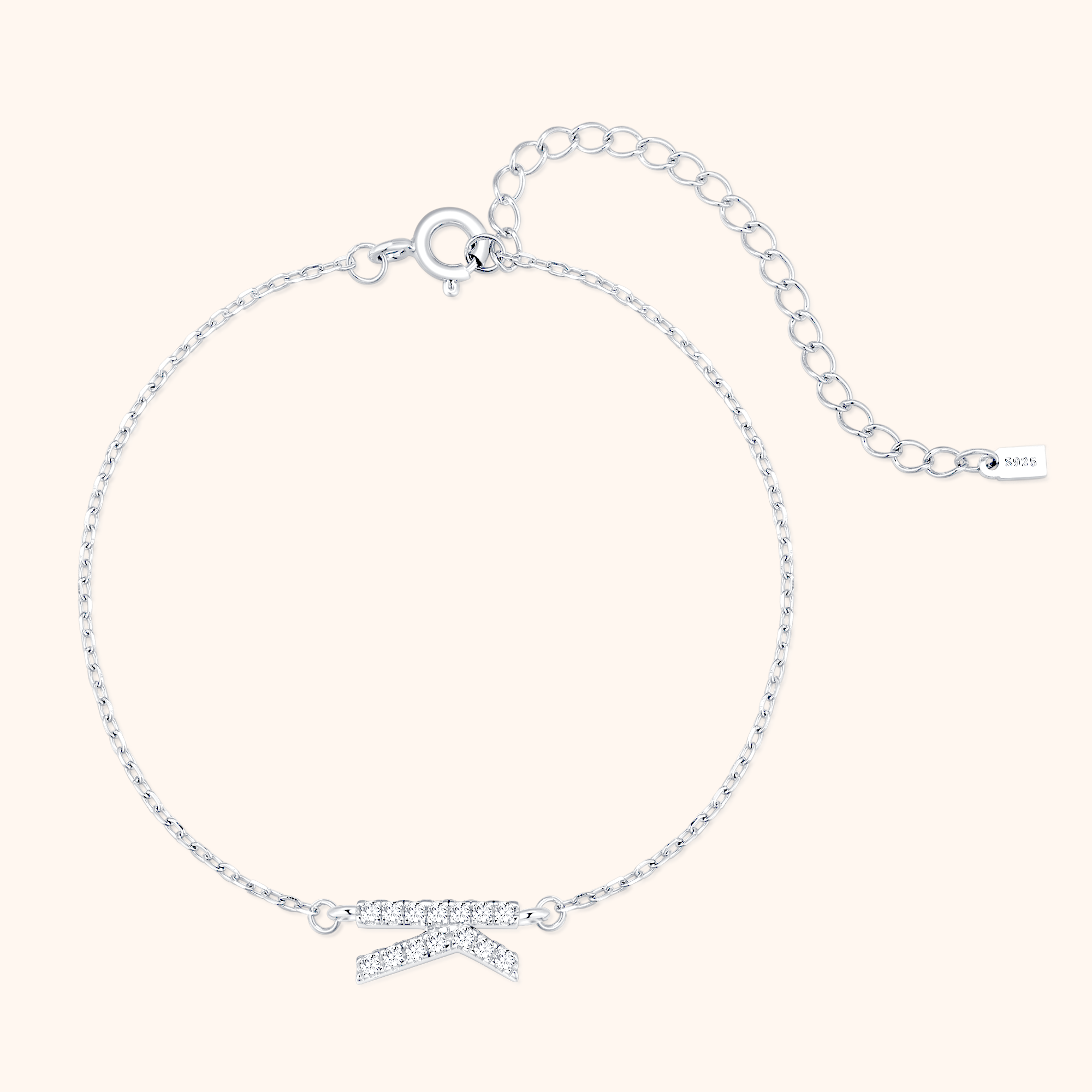 Alpha Letter Glitter Bracelet - SophiaJewels