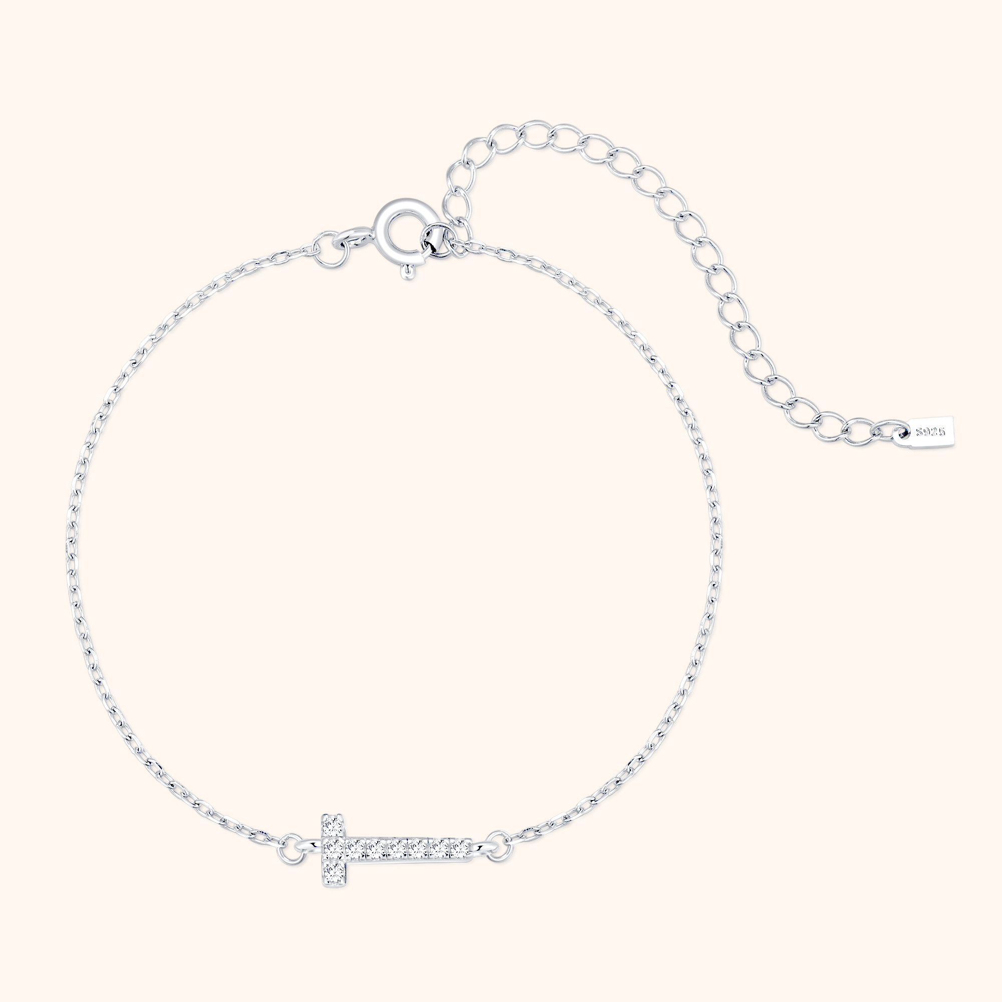Alpha Letter Glitter Bracelet - SophiaJewels