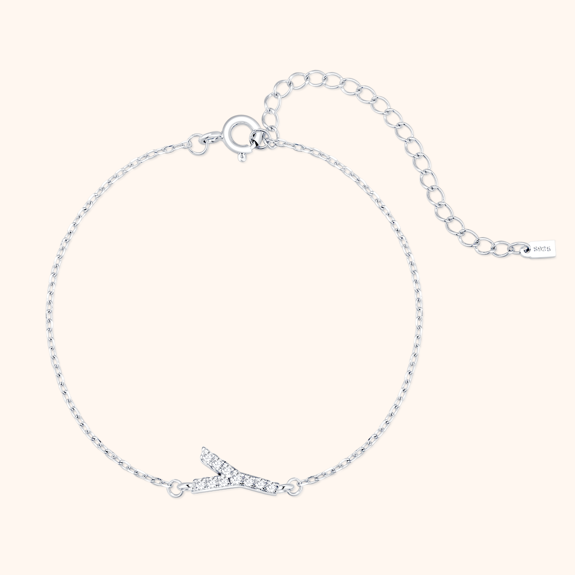 Alpha Letter Glitter Bracelet - SophiaJewels