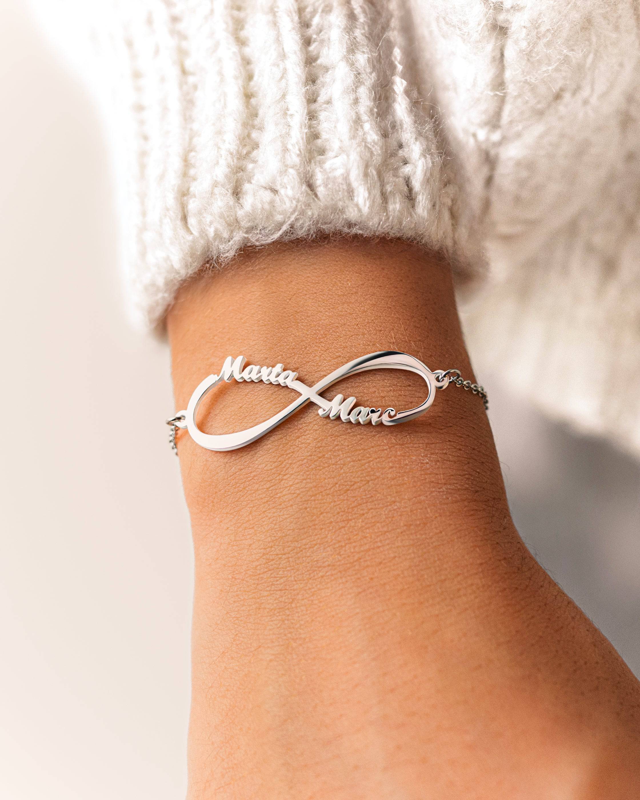 Infinity Bracelet - Personalised - SophiaJewels