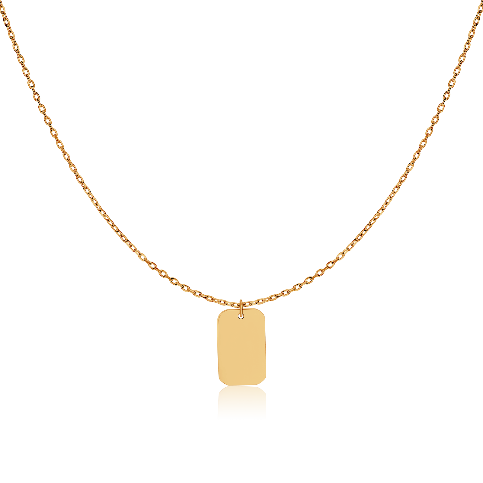 Plate Necklace - Personalized