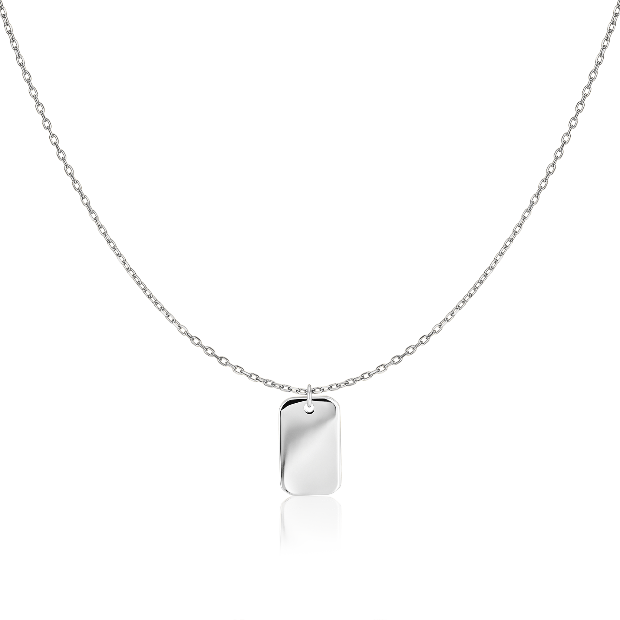 Plate Necklace - Personalized