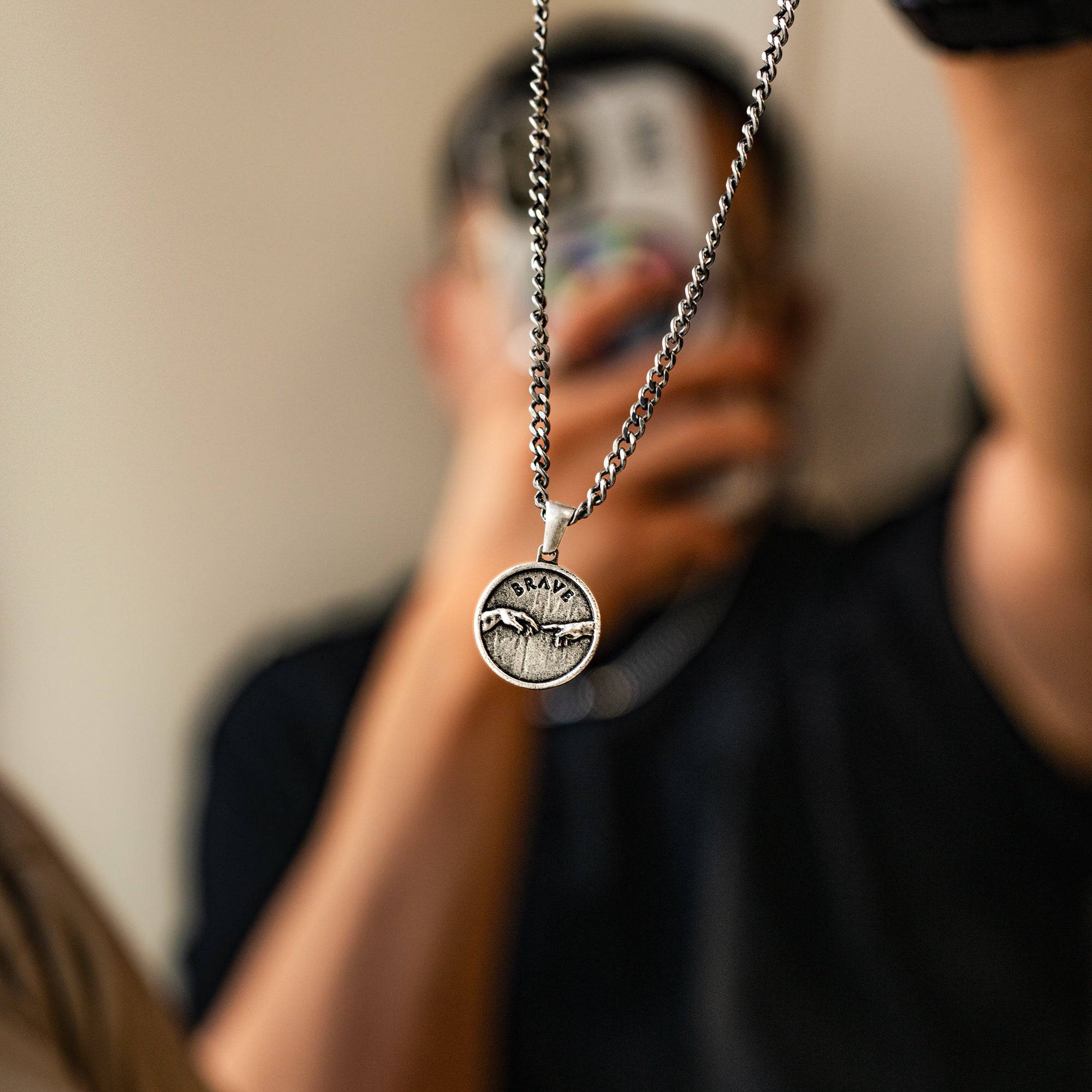 "Adam" BRAVE Men's Necklace - SophiaJewels