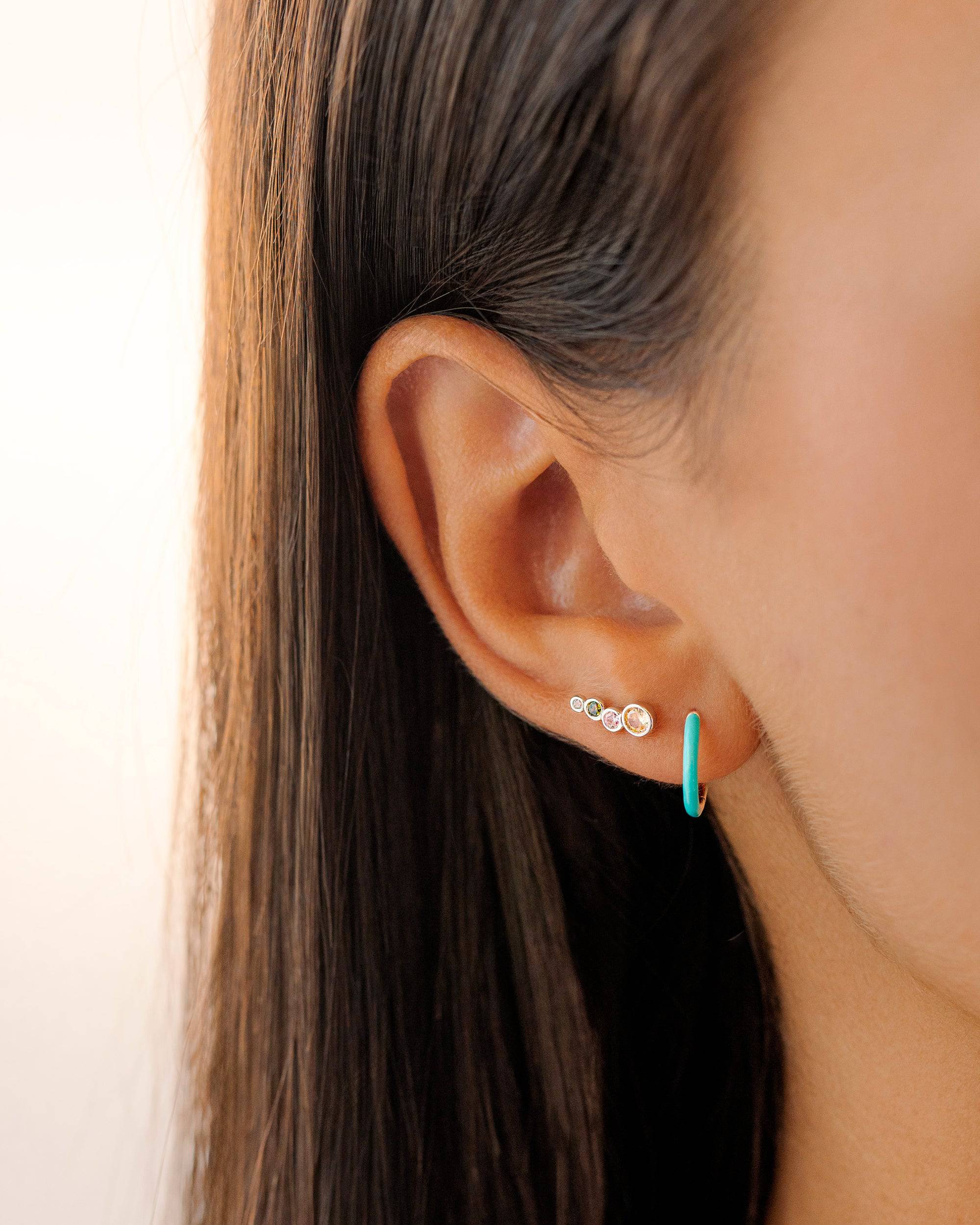 Multicolour Circles Earrings