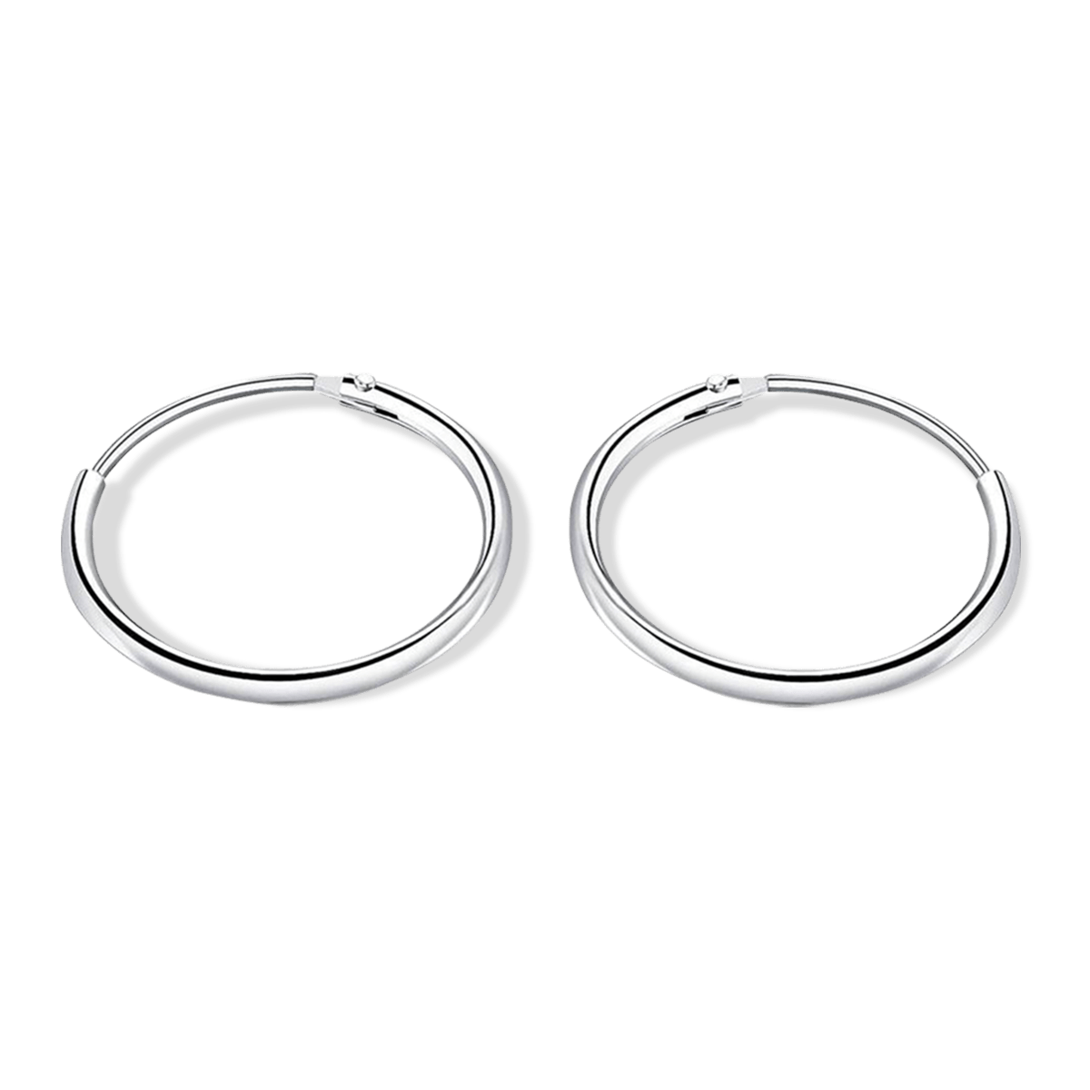 Simple Hoops Earrings - SophiaJewels