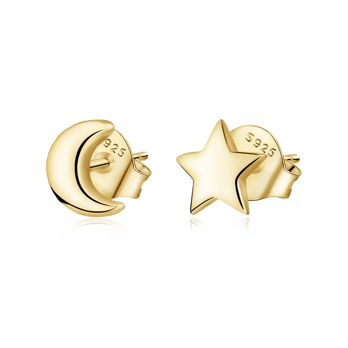 MoonStar Mini Earrings - SophiaJewels