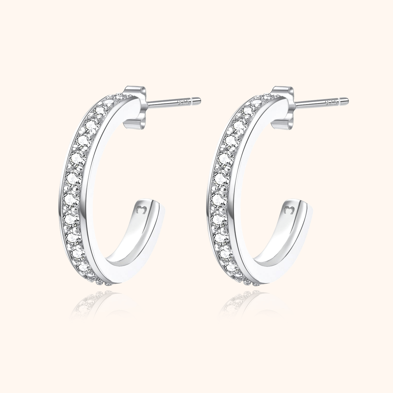 Half Ring Radical Earrings - SophiaJewels