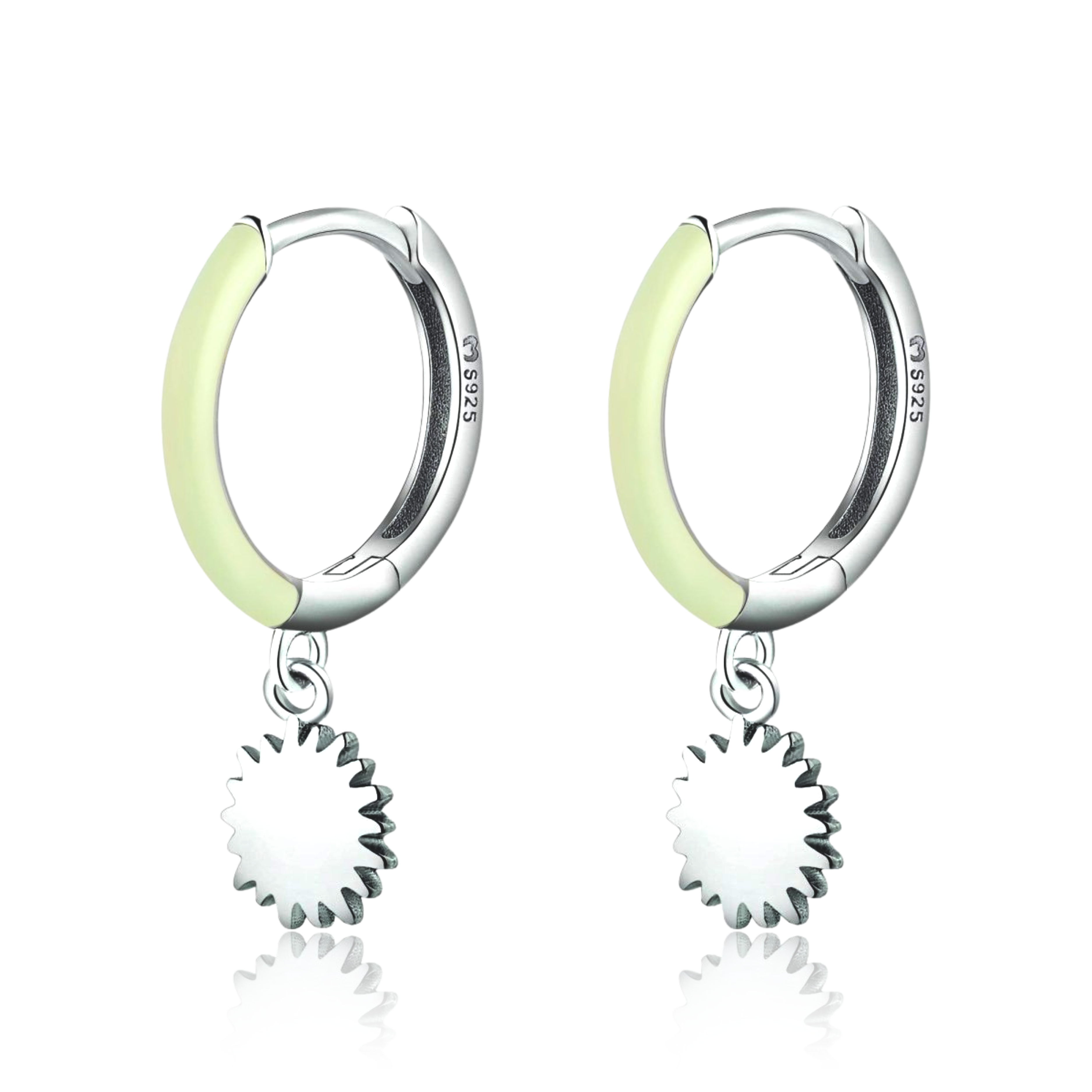 Solar Hoop Earrings - SophiaJewels
