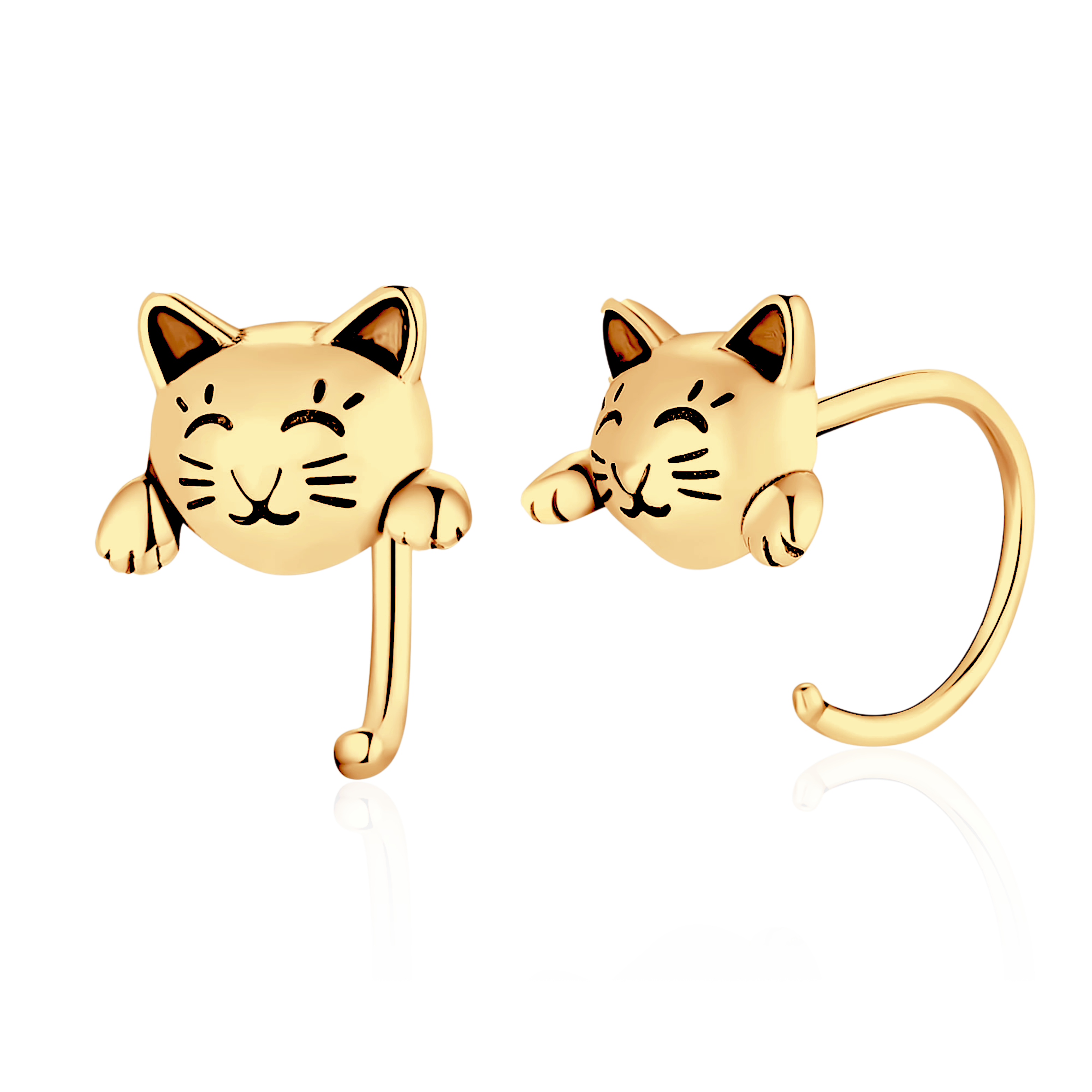 Kittens Earrings - SophiaJewels