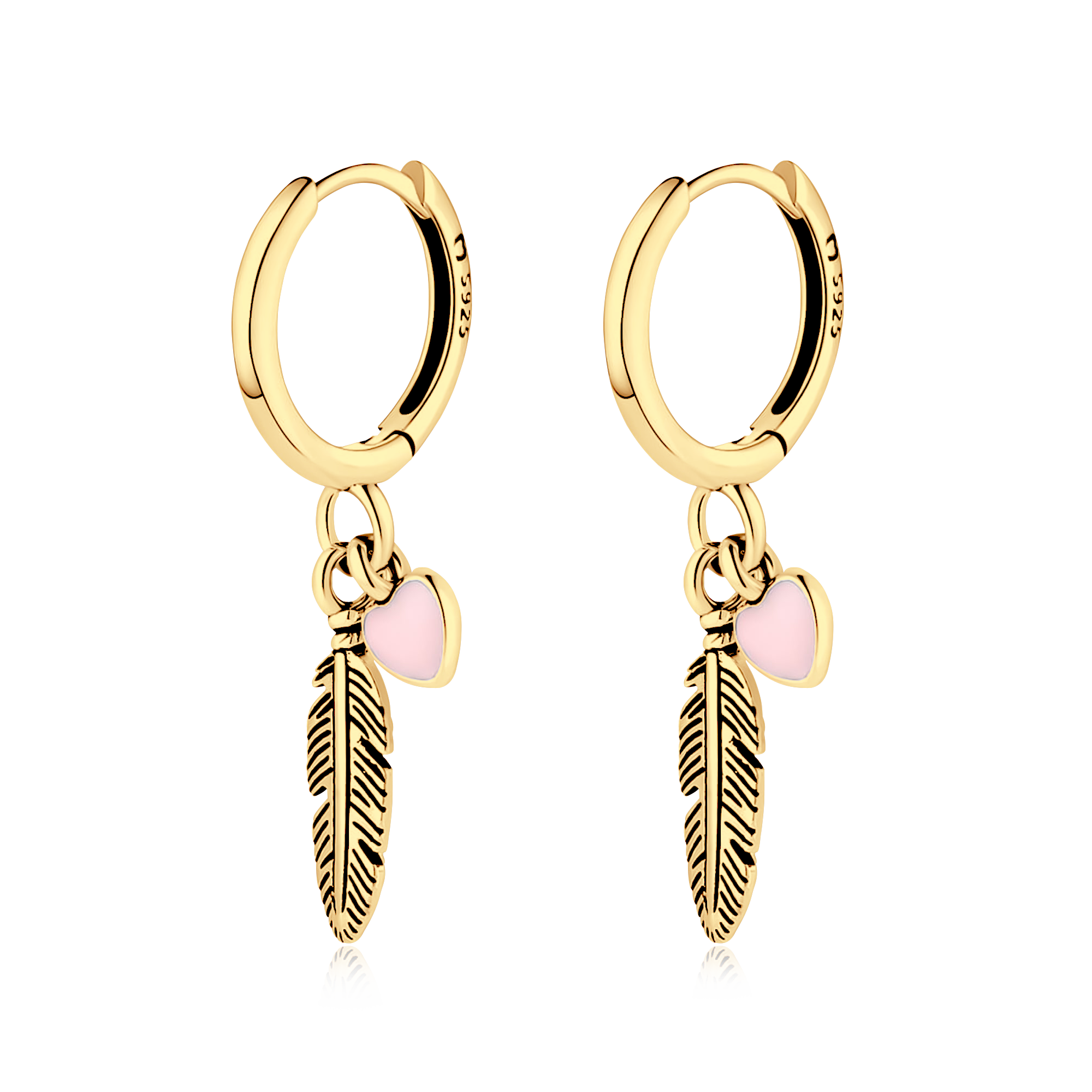 Feathers of Love Earrings