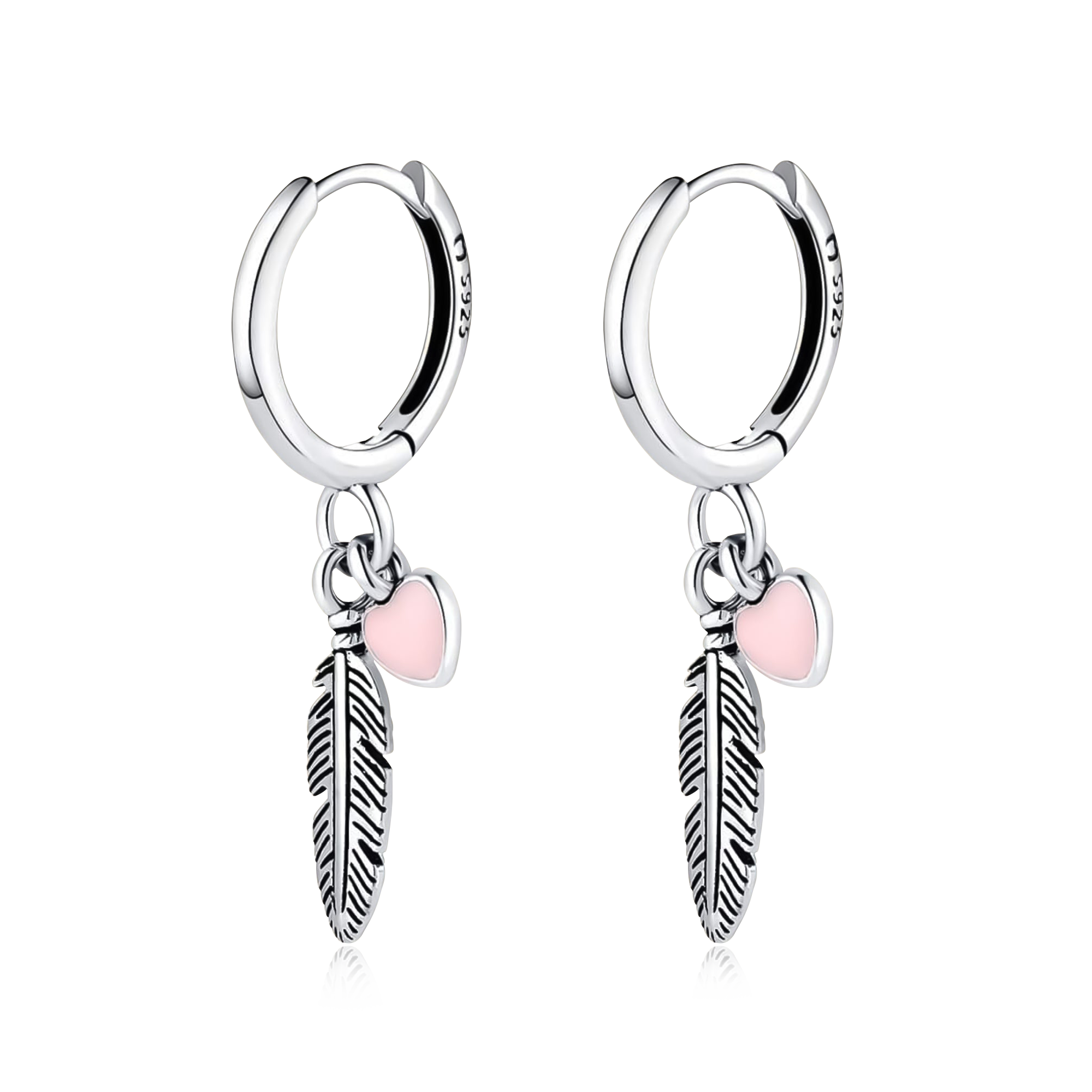 Feathers of Love Earrings