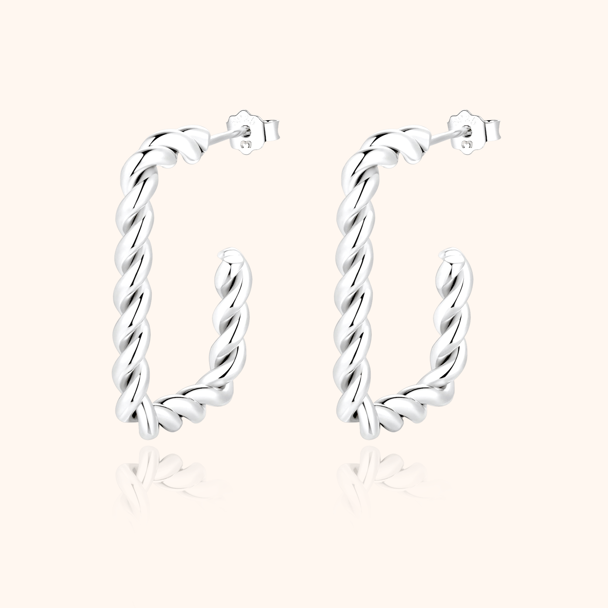 Twisted Braid Earrings - SophiaJewels