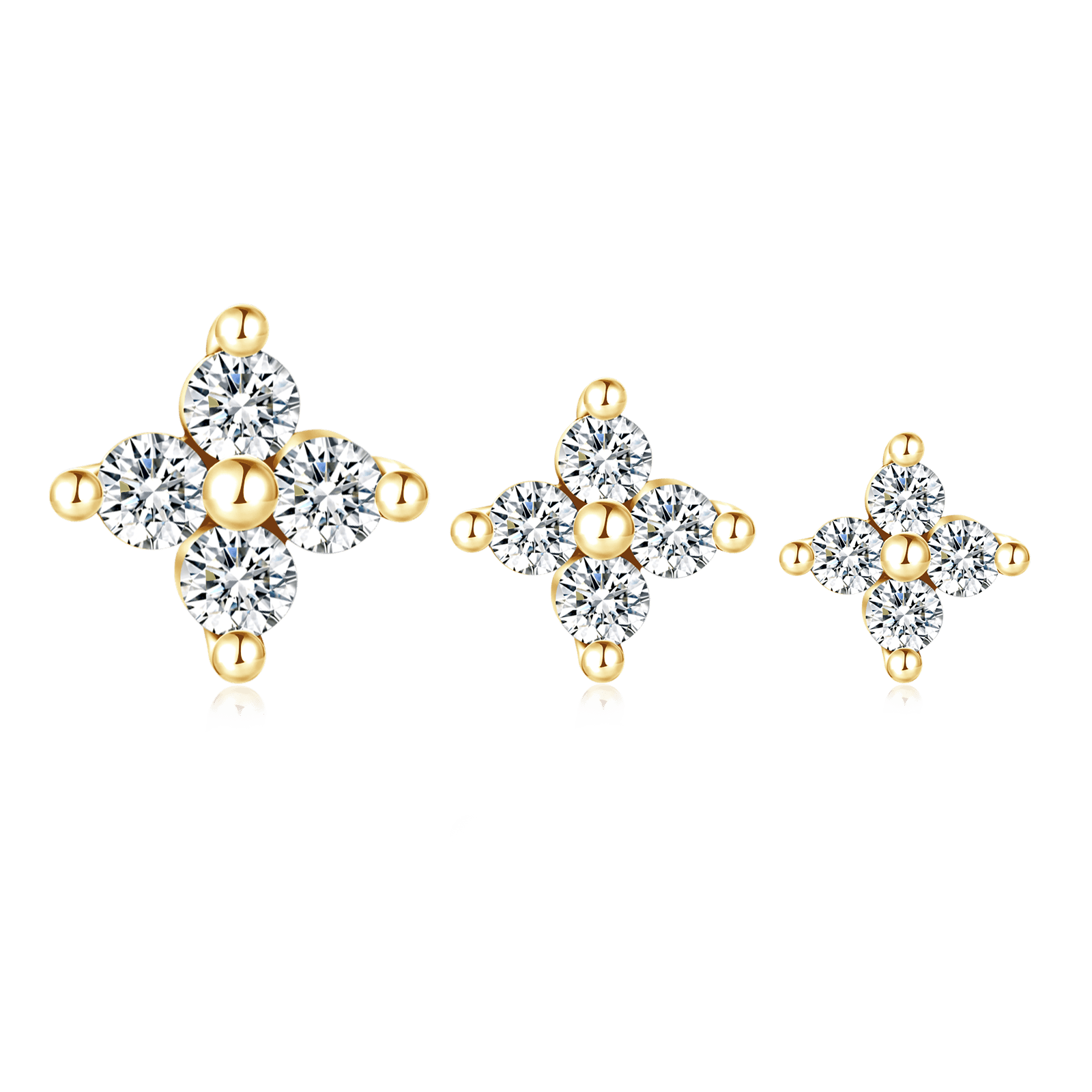 Butterflies Stars Earrings - SophiaJewels