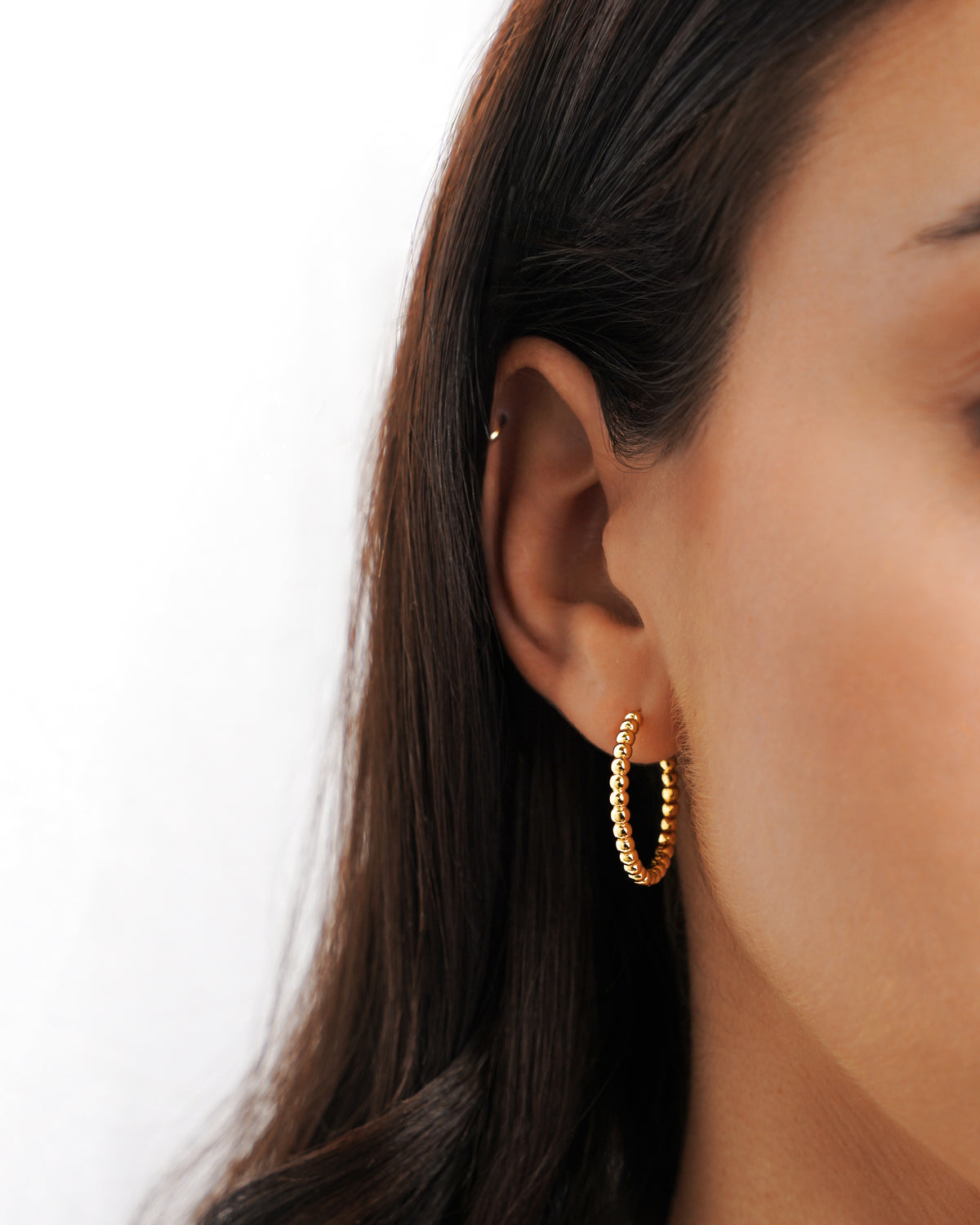 Bubbles Hoop Earrings
