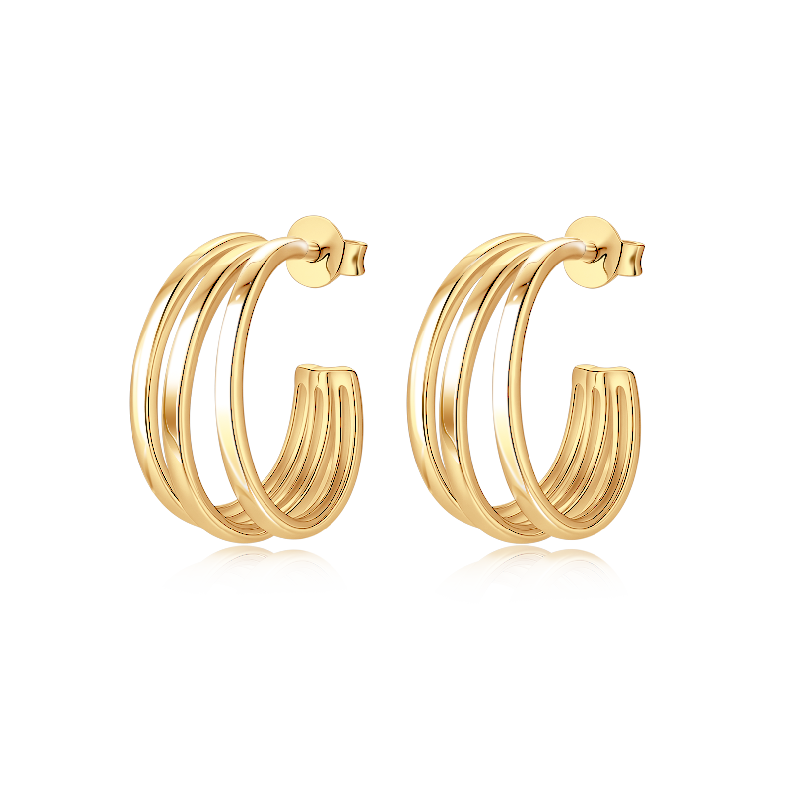 Half Ring Sahara Earrings - SophiaJewels