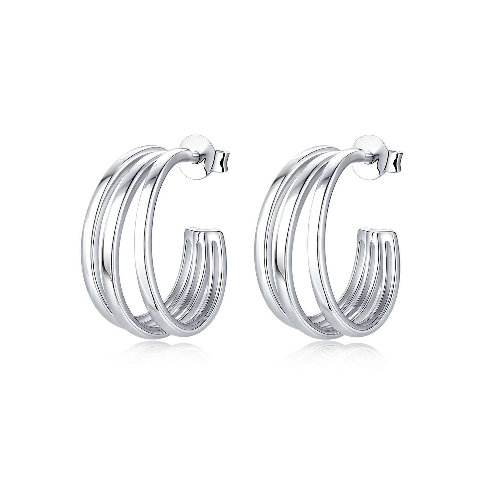 Half Ring Sahara Earrings - SophiaJewels