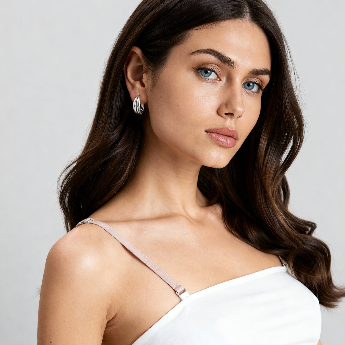 Pair Hoop Earrings