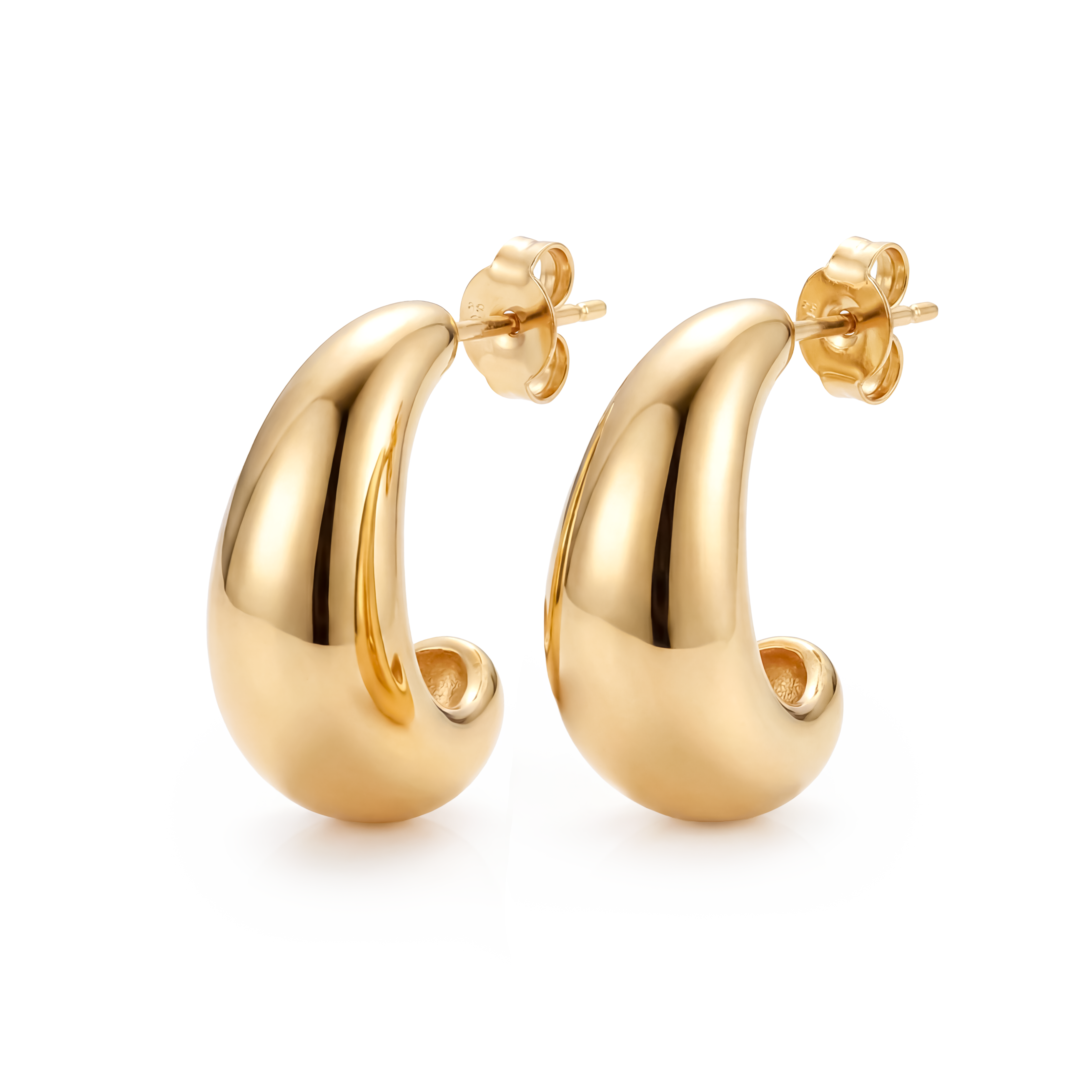 Half Ring Arched Earrings