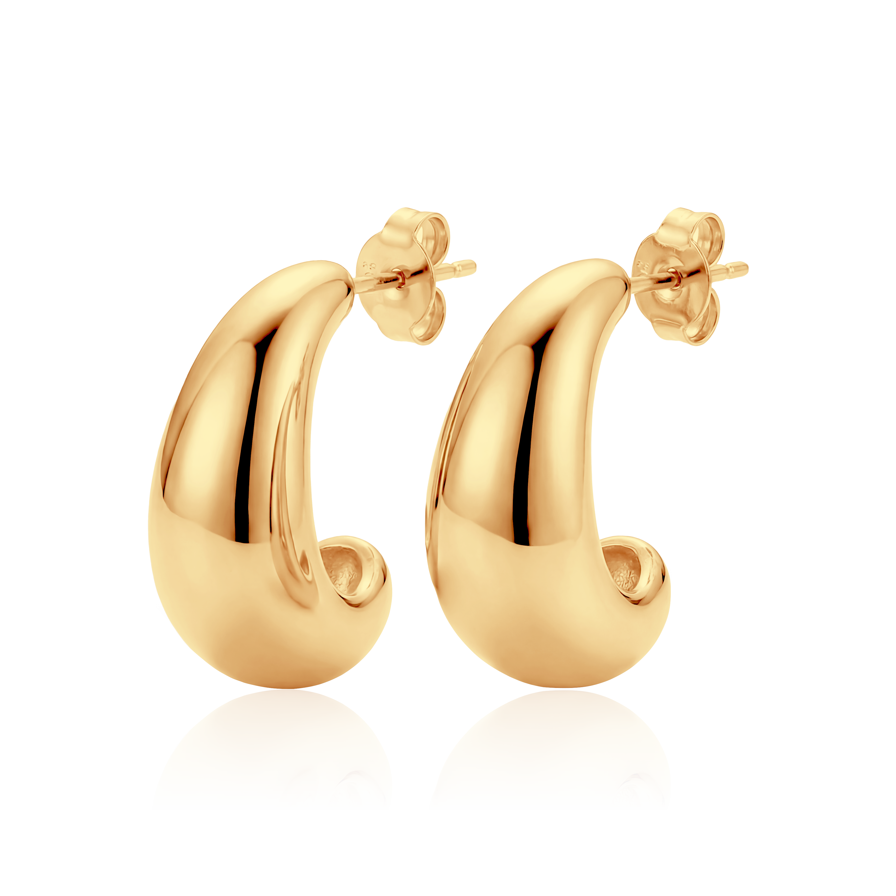 Half Ring Arched Earrings
