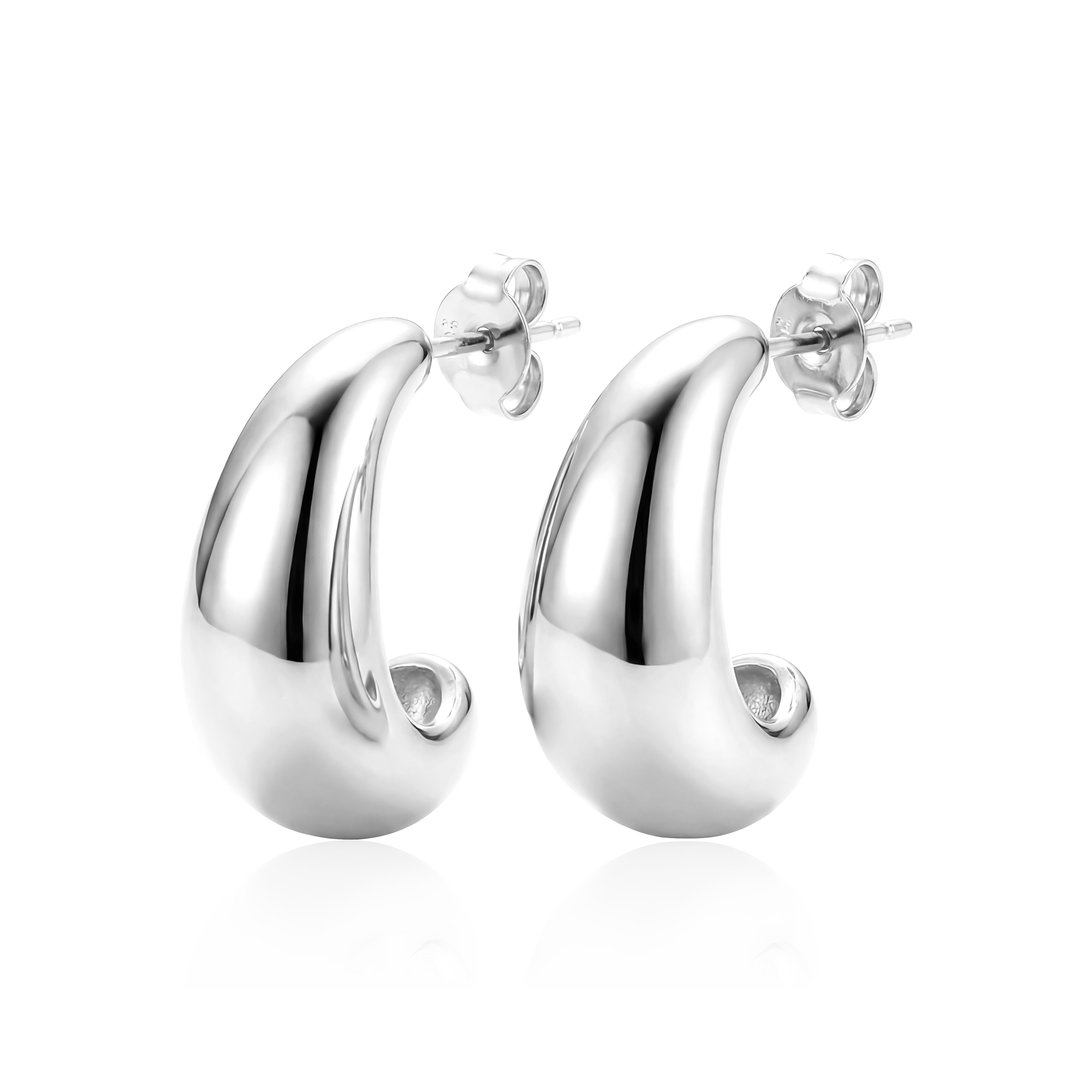 Half Ring Arched Earrings