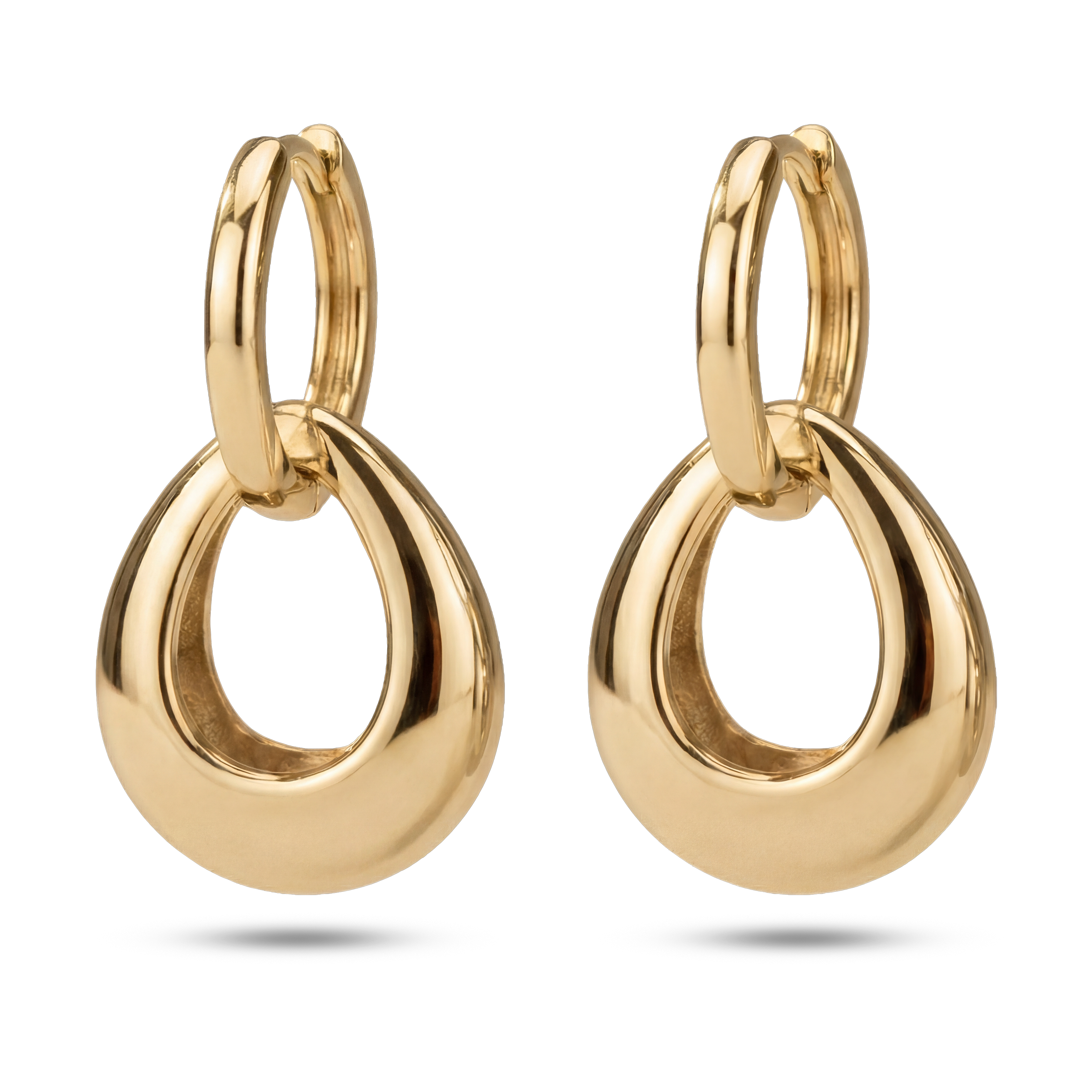 Hanging Hoop Earrings