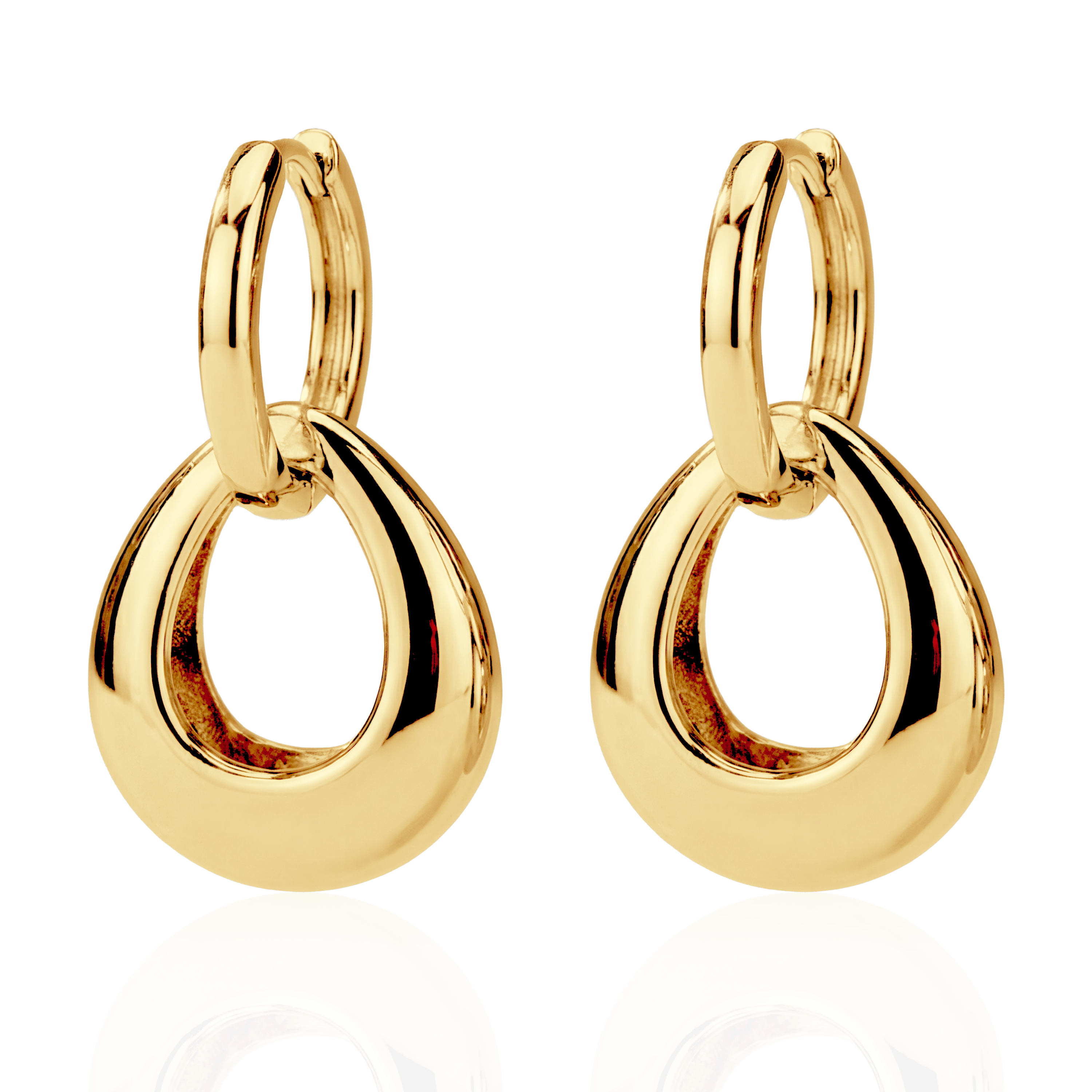 Dangle Hoop Earrings