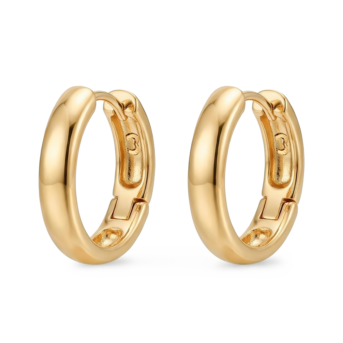 Closed Hoop Earrings