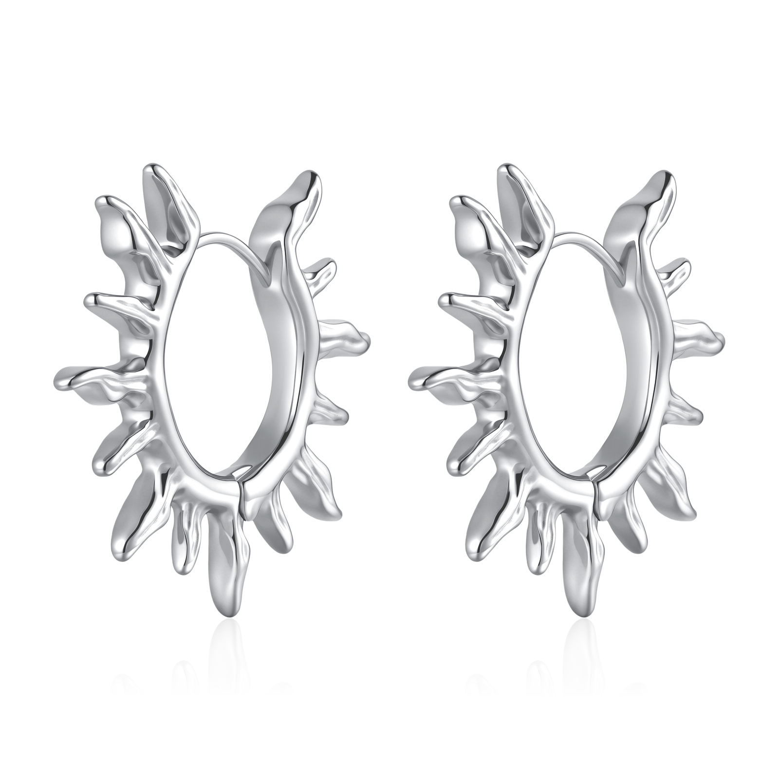 Sunbeams Hoop Earrings