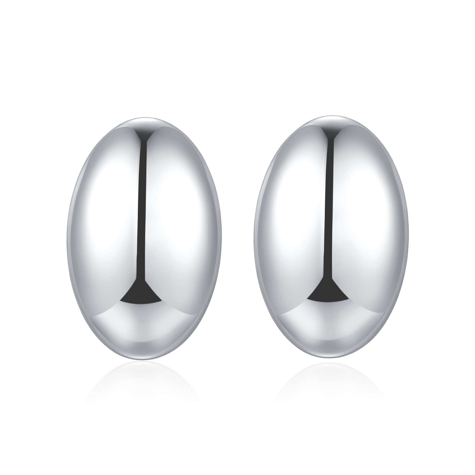Elongated Ovals Earrings