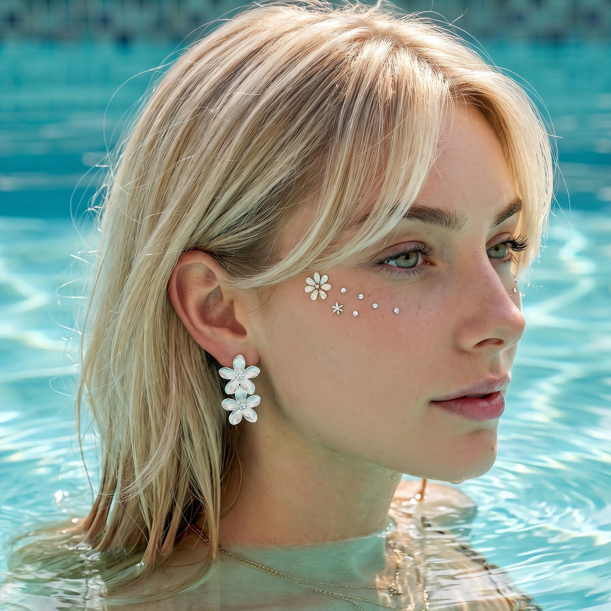 Five Petals Earrings