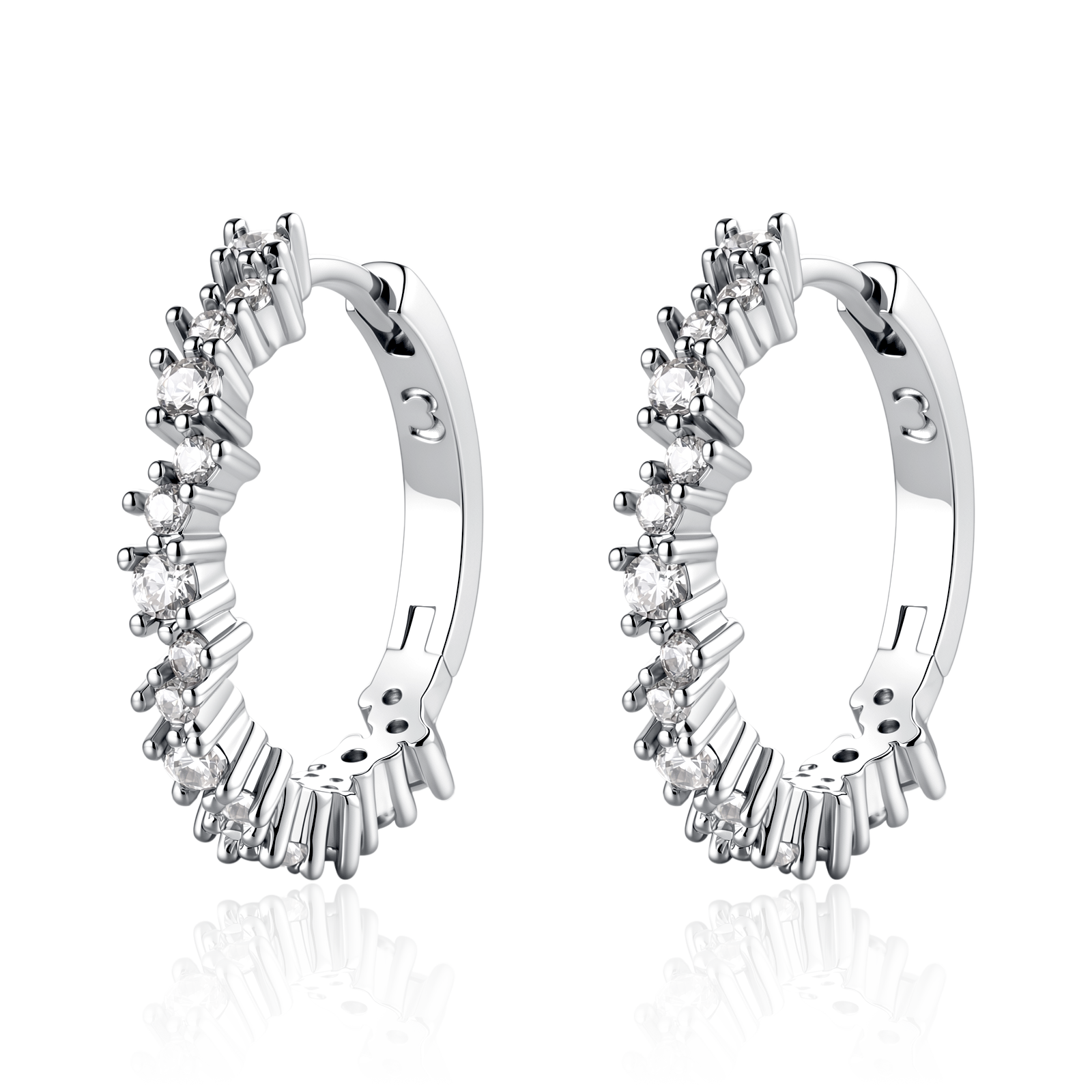 Dazzling Hoop Earrings