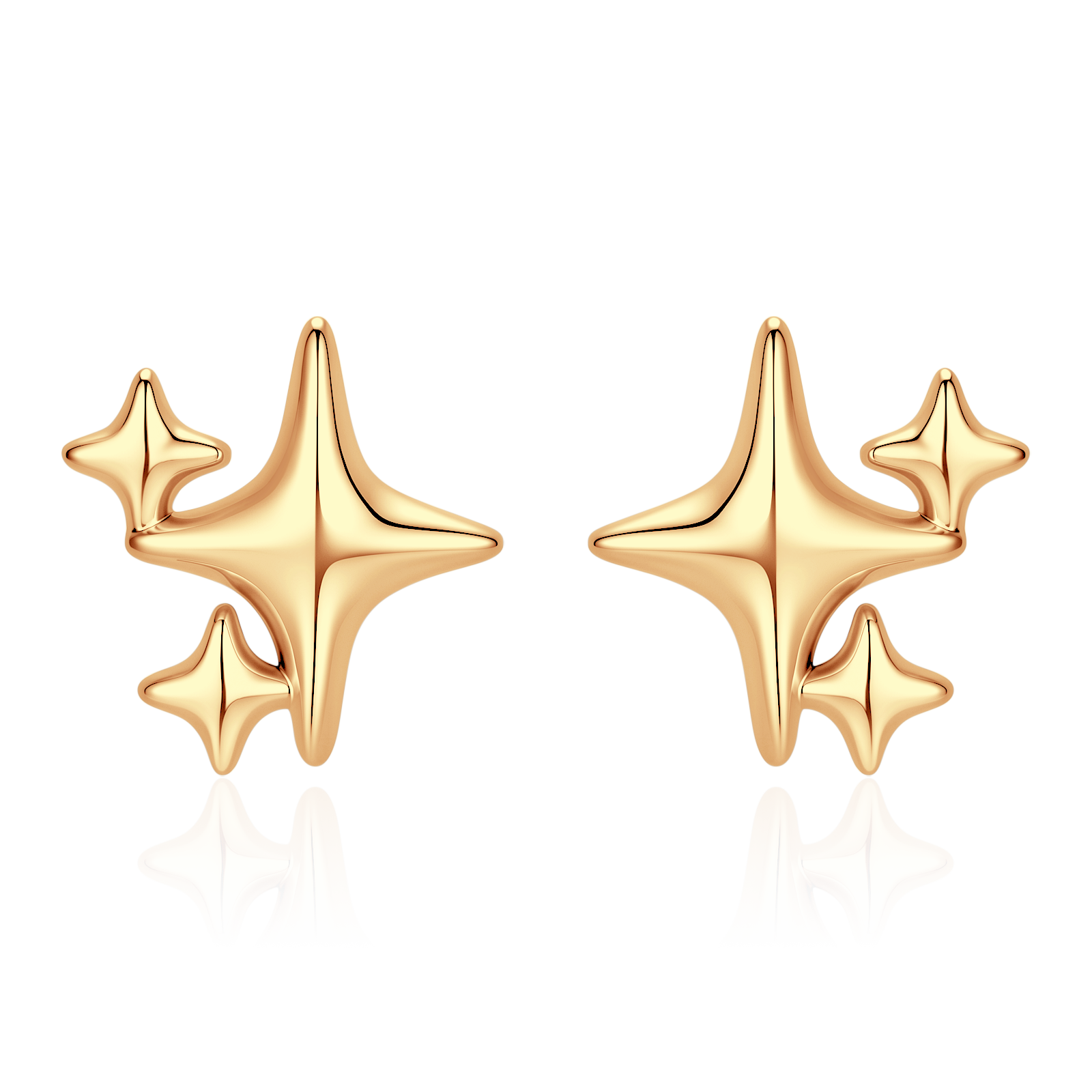 Star Trio Earrings
