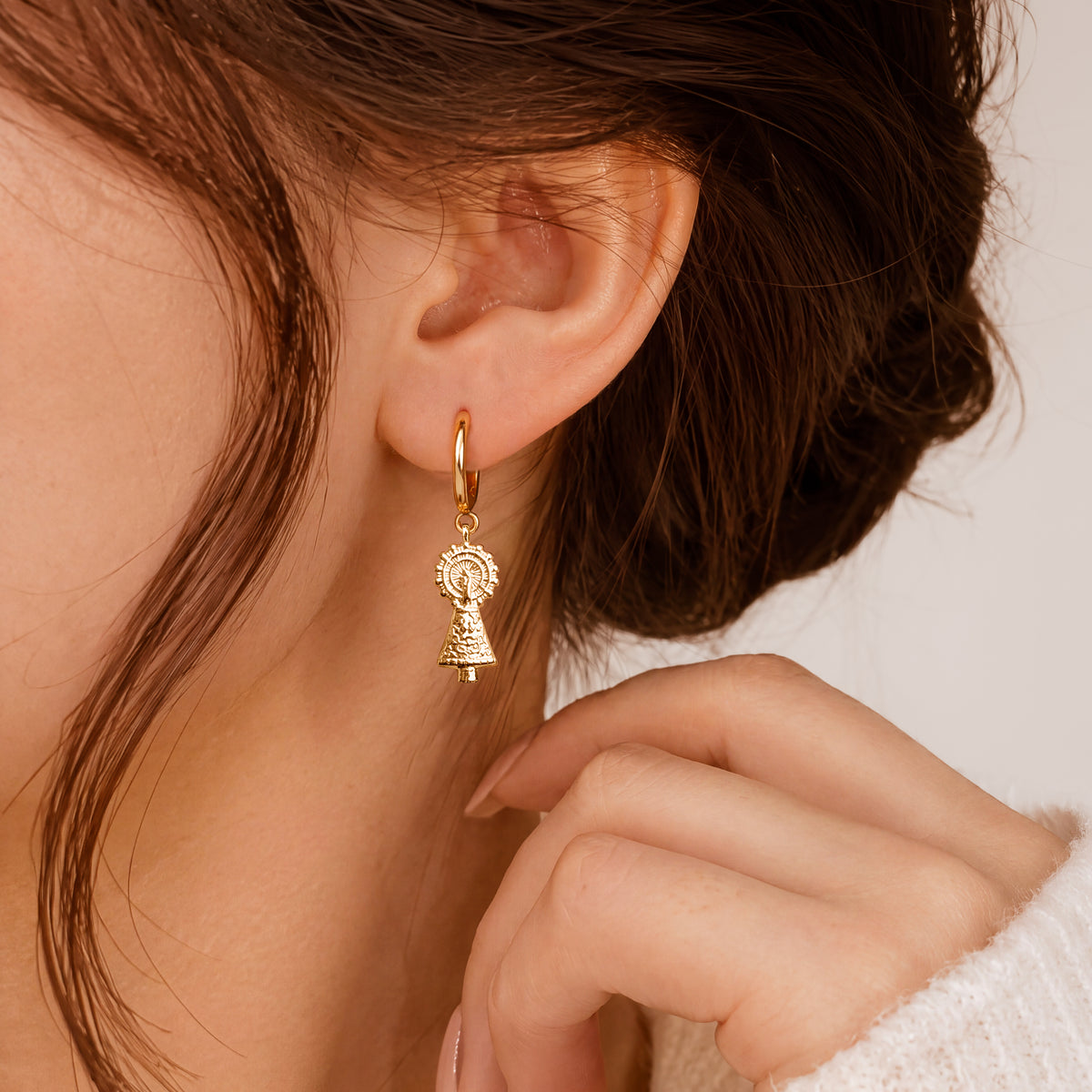 Virgin of Pilar Earrings