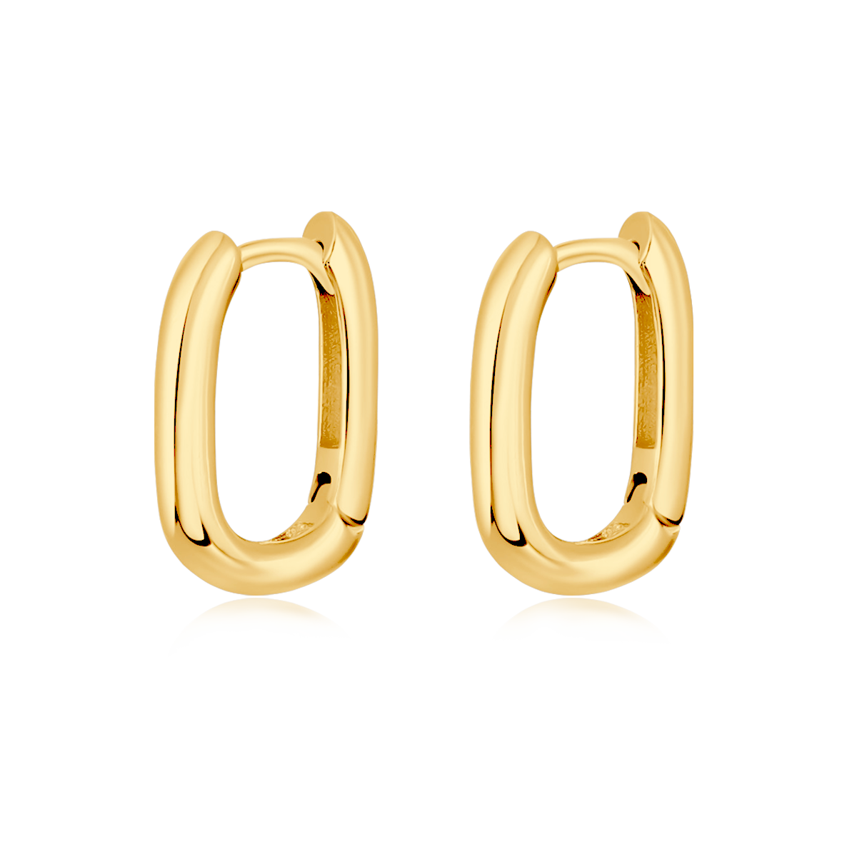 Link Shape Earrings - SophiaJewels